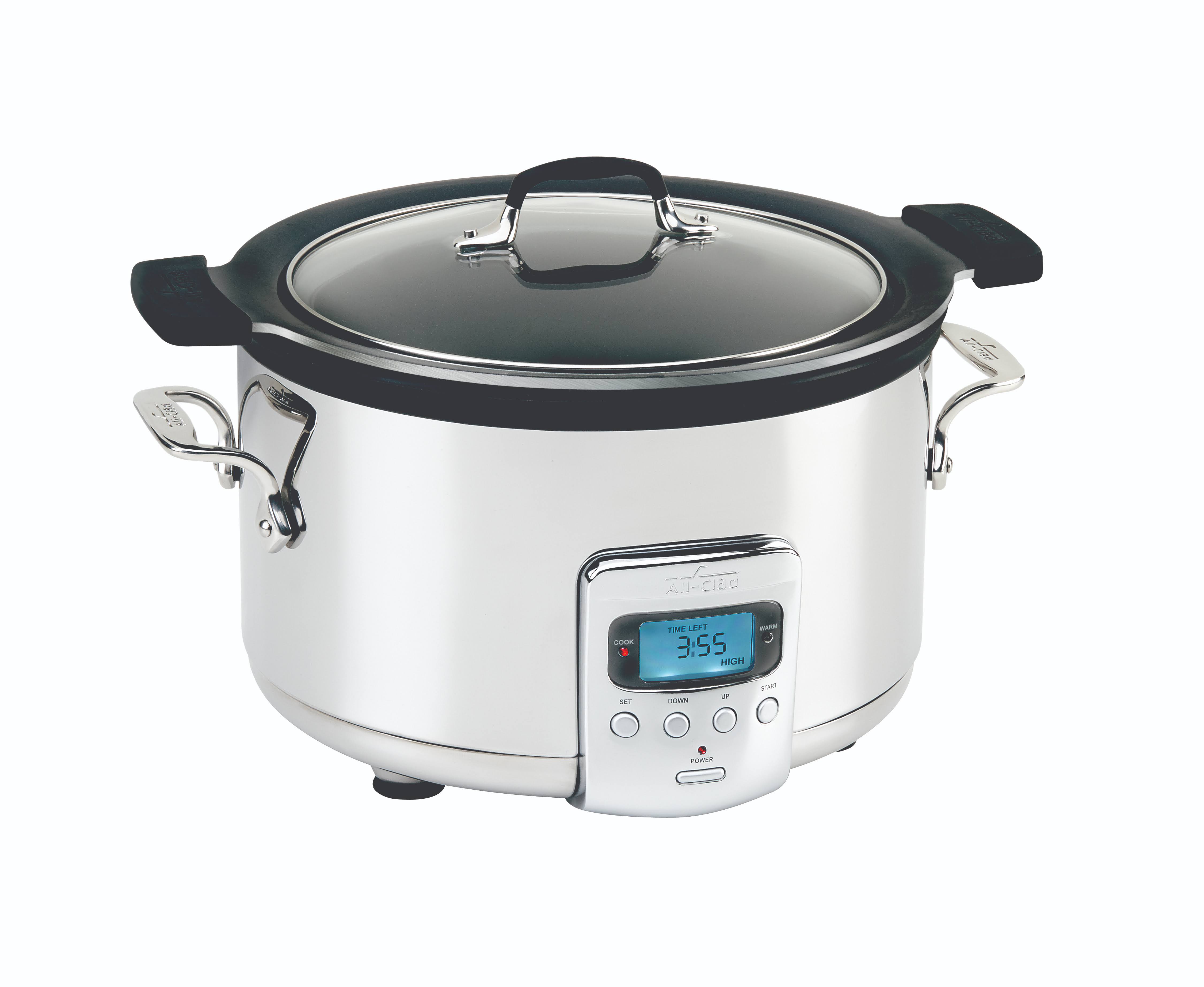 AllClad 4Quart Deluxe Slow Cooker with Aluminum Insert aiept
