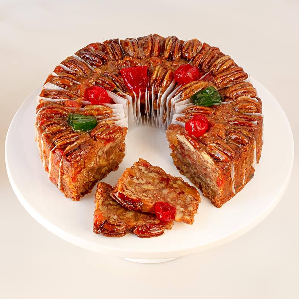 Collin Street Bakery Sliced Medium Deluxe Fruitcake Aiept 