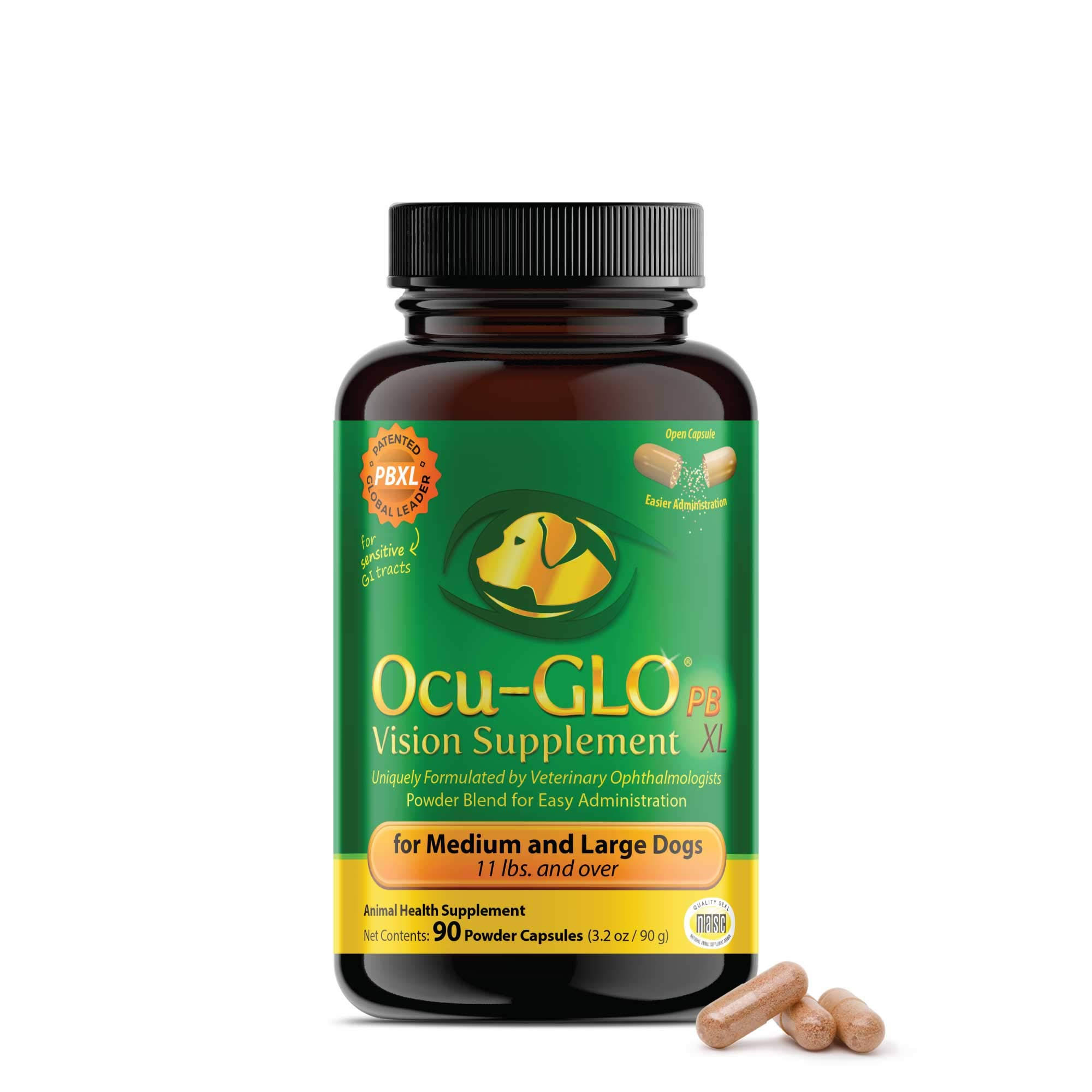 Ocu Glo Vision Supplement Medium Large - aiept