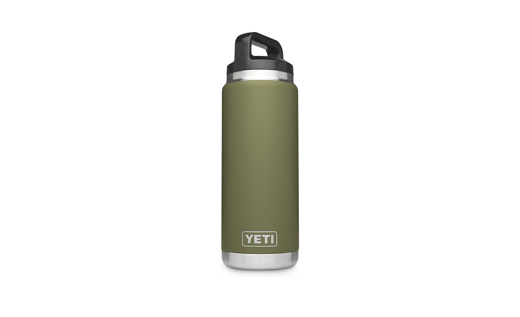 Yeti Rambler Bottle, Olive Green, 26 Oz - Aiept