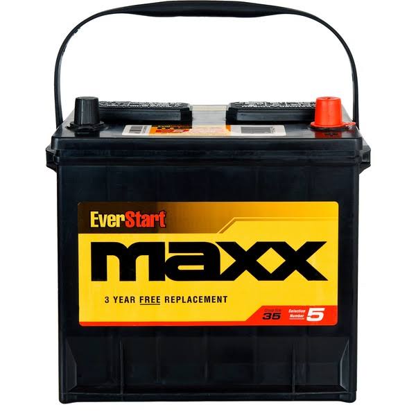 Everstart Maxx Lead Acid Automotive Battery, Group Size 35N (12 Volt ...