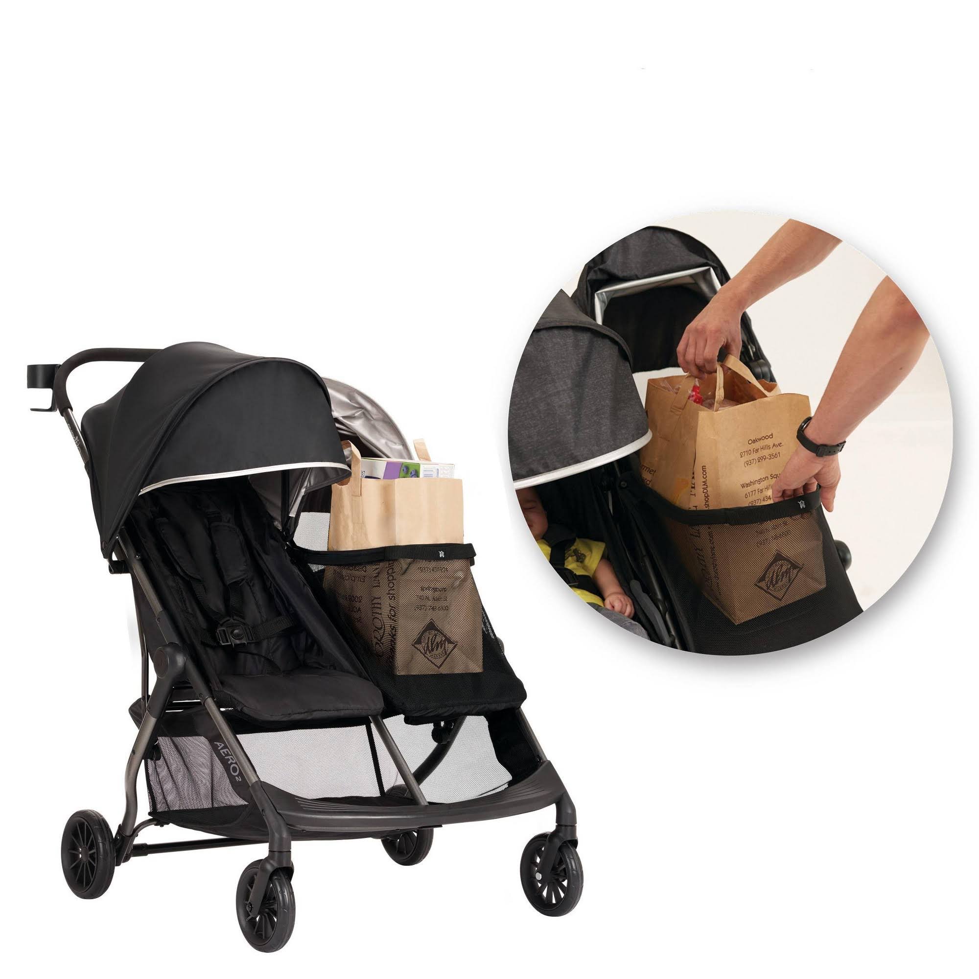 Evenflo Aero UltraLightweight Double Stroller hsz004