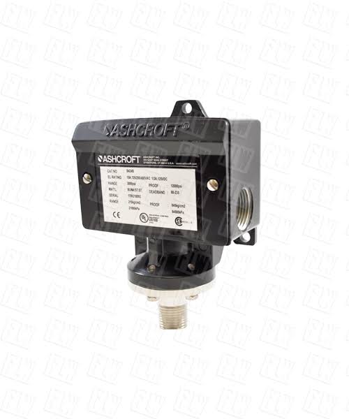 Ashcroft B-Series Pressure Switch 0-3000 PSI B424B-3000# - Hsz004