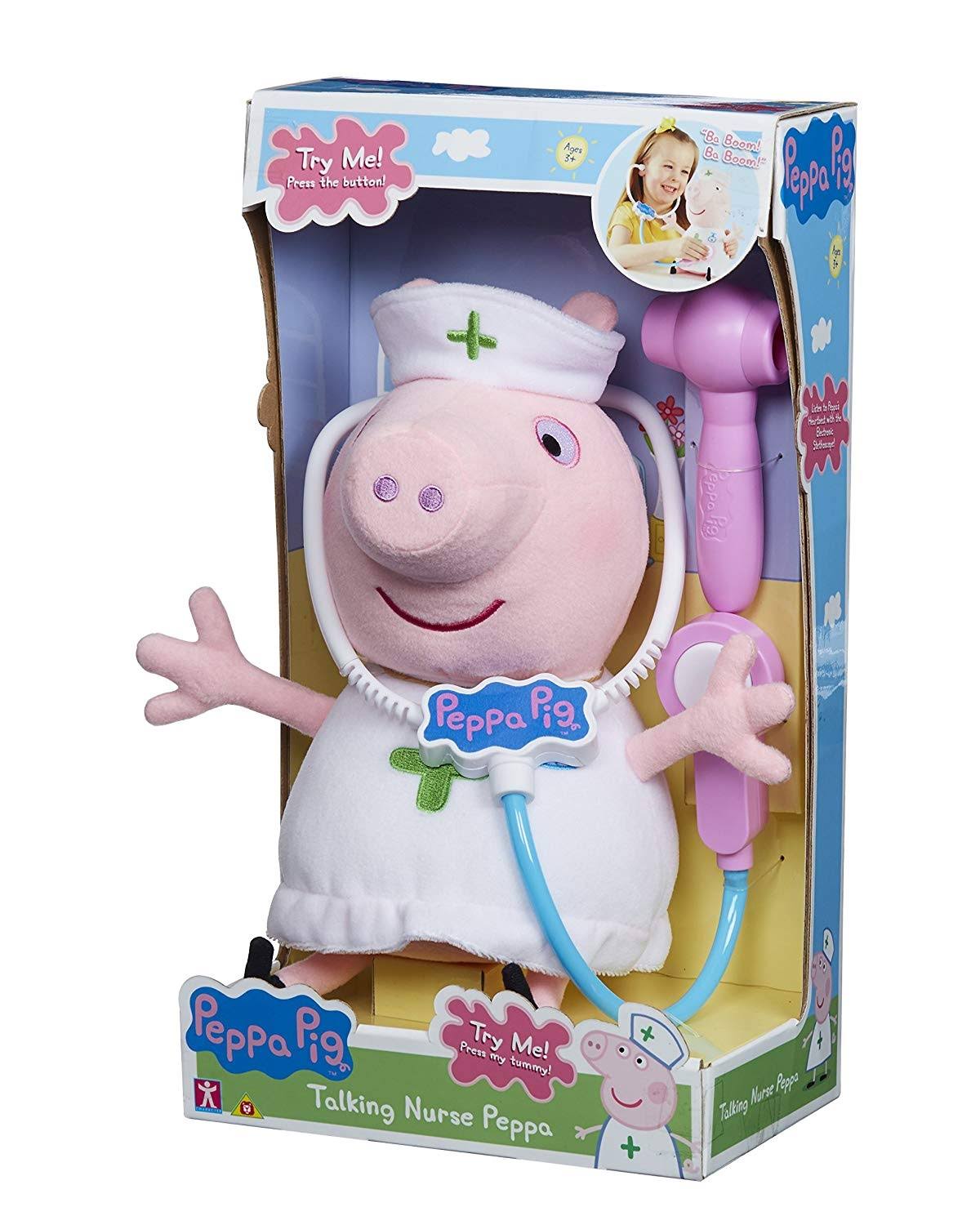 cuddly peppa pig