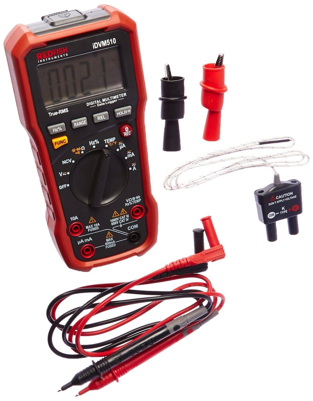 🔥Redfish Instruments iDVM 510 IOS Android Enabled Wireless Multimeter ...