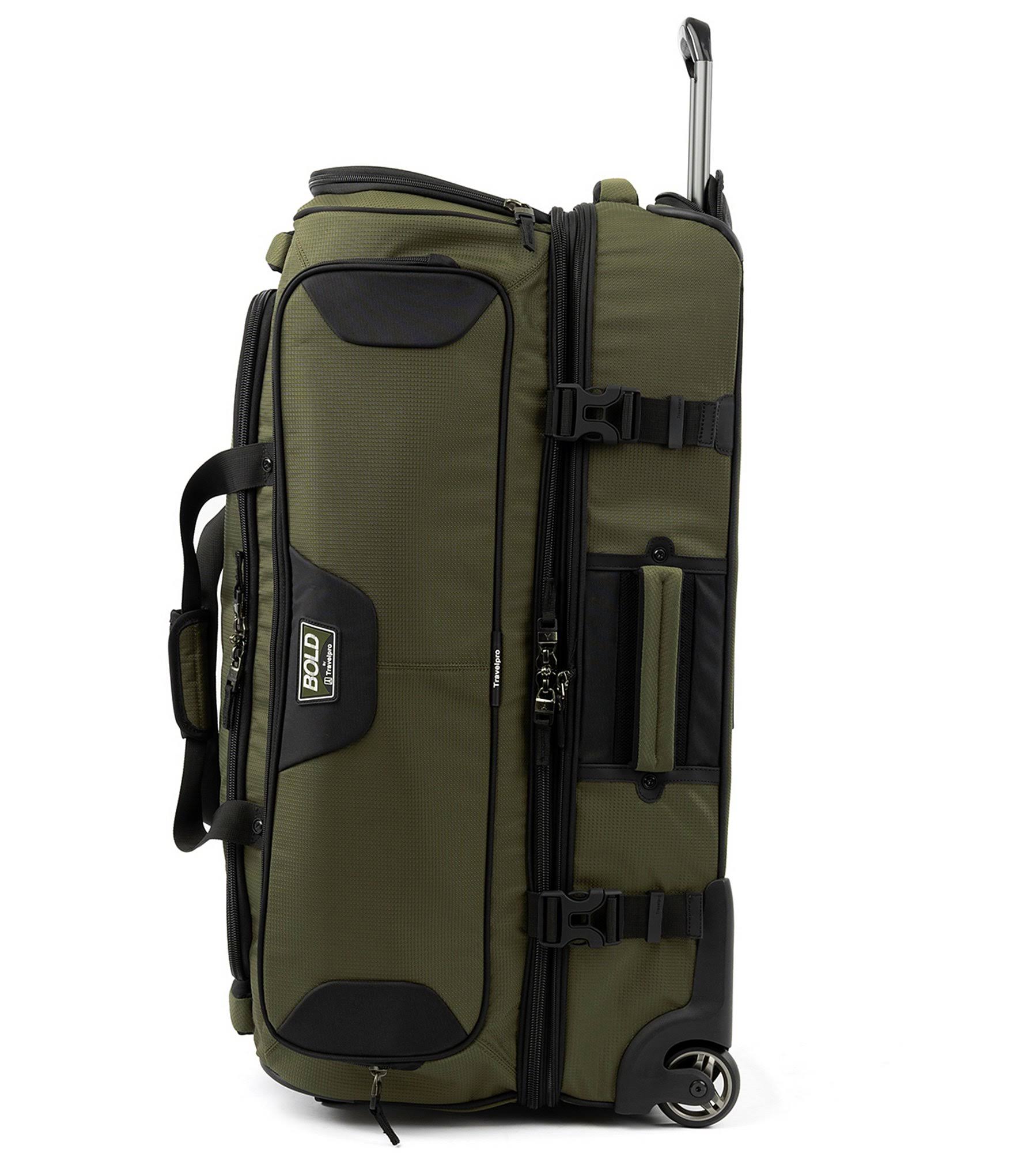 Travelpro Bold 30x22 Drop Bottom Rolling Duffel (Olive/Black) CT03s