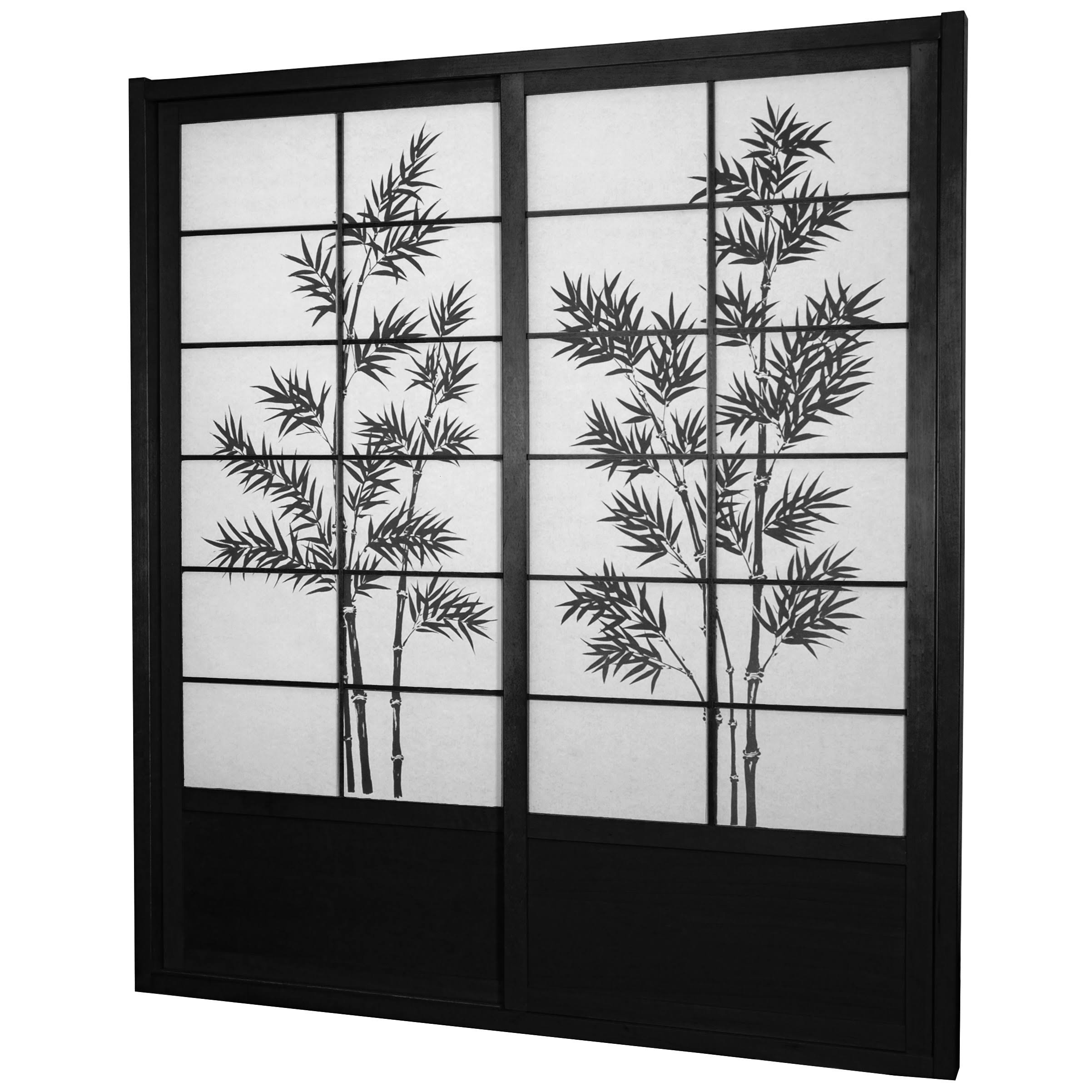 🔥Oriental Furniture 7 ft. Tall Bamboo Tree Shoji Sliding Door Kit