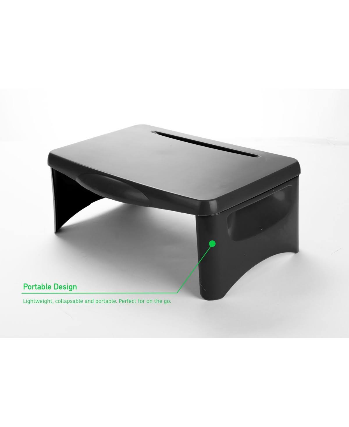 🔥Mind Reader Lap desk rectangular black CT03s