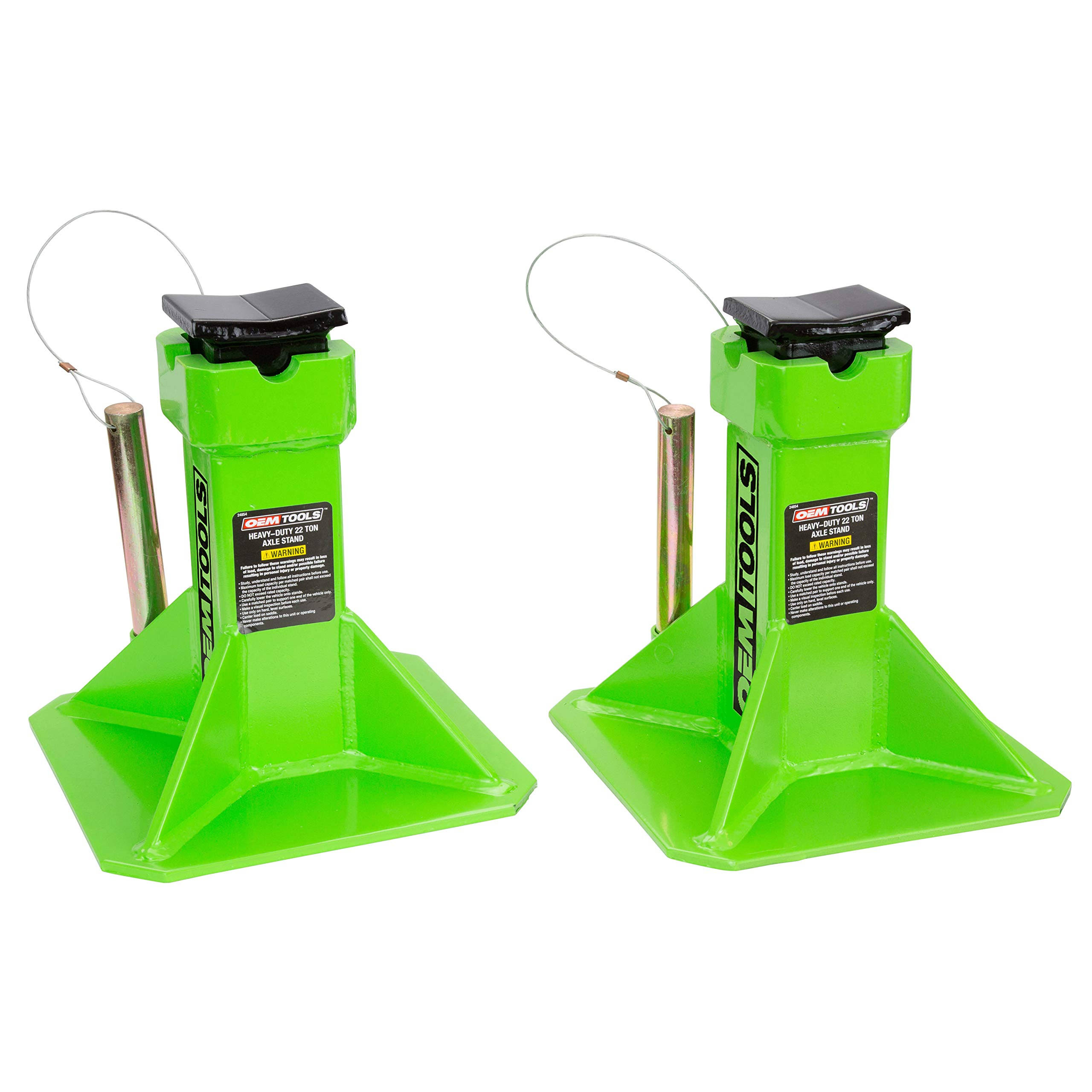 OEMTOOLS 24854 Heavy Duty 22 Ton Axle Stands CT03s
