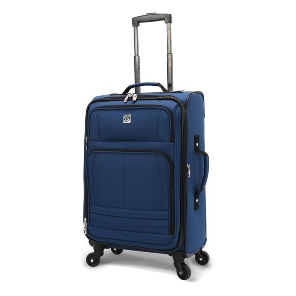 🔥Protege 21 inch CarryOn Elliptic 4Wheel Spinner Luggage, Blue(Walmart Exclusive), Size Carry