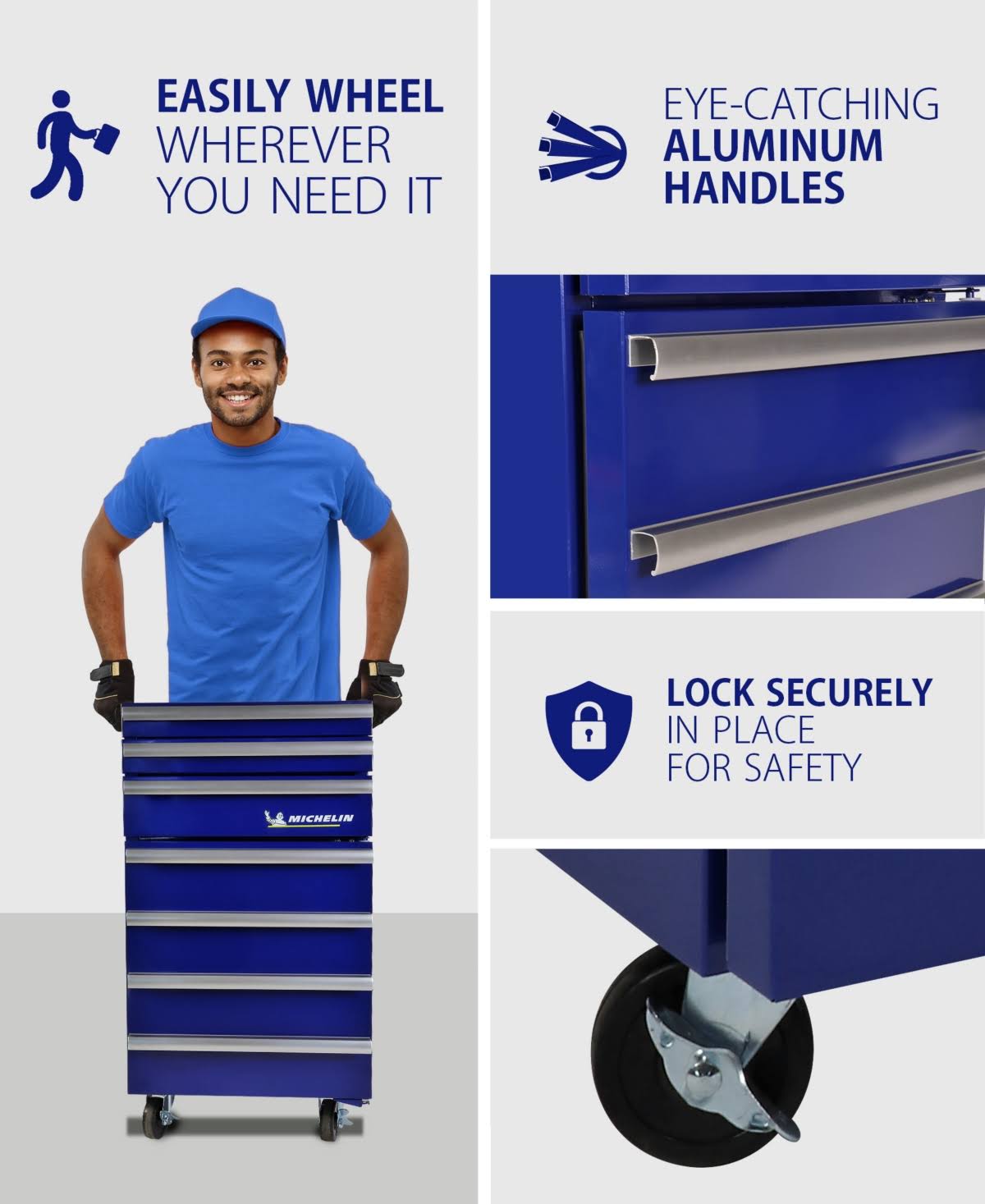 Michelin 1.8-Cu.-Ft. Tool Chest Fridge - CT-03-s