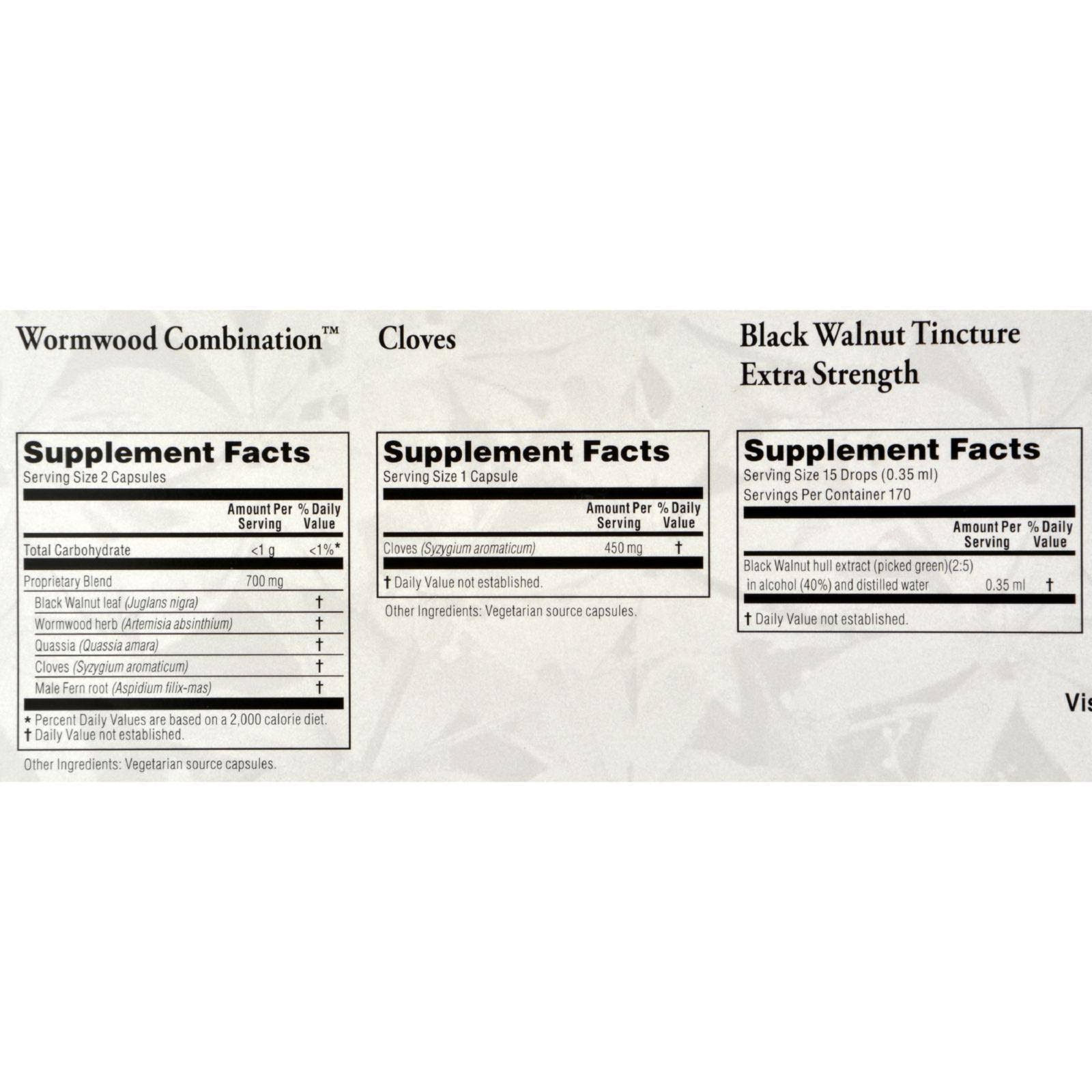 🔥Kroeger Herb Wormwood Parasite Control Kit 5 pack CT03s