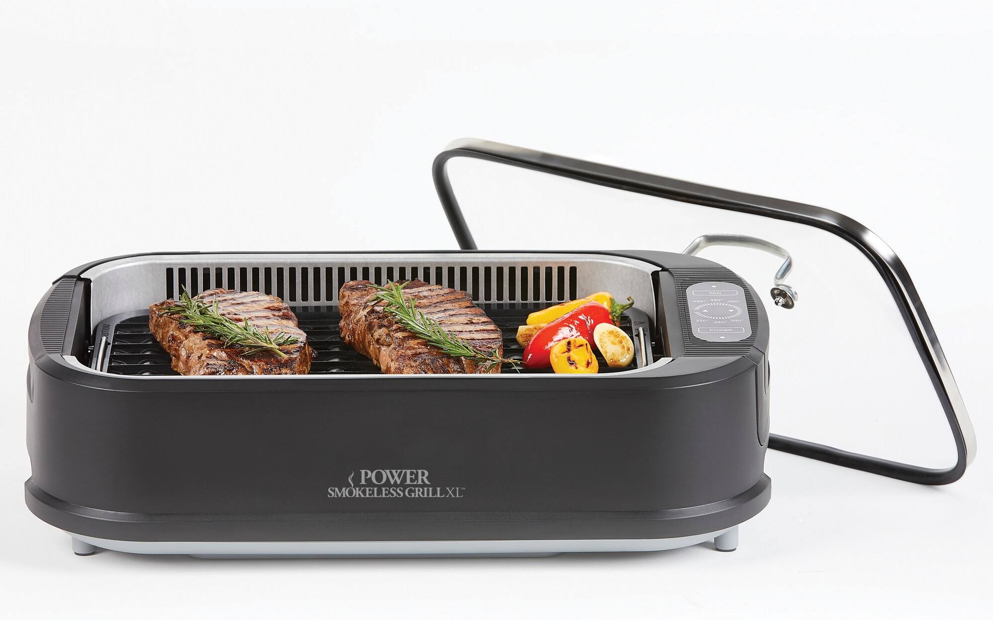 🔥PowerXL Non Stick Electric Grill and Griddle with Glass Lid 40055312