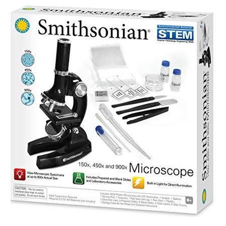 🔥Smithsonian 150x/450x/900x Microscope Kit - CT-03-s