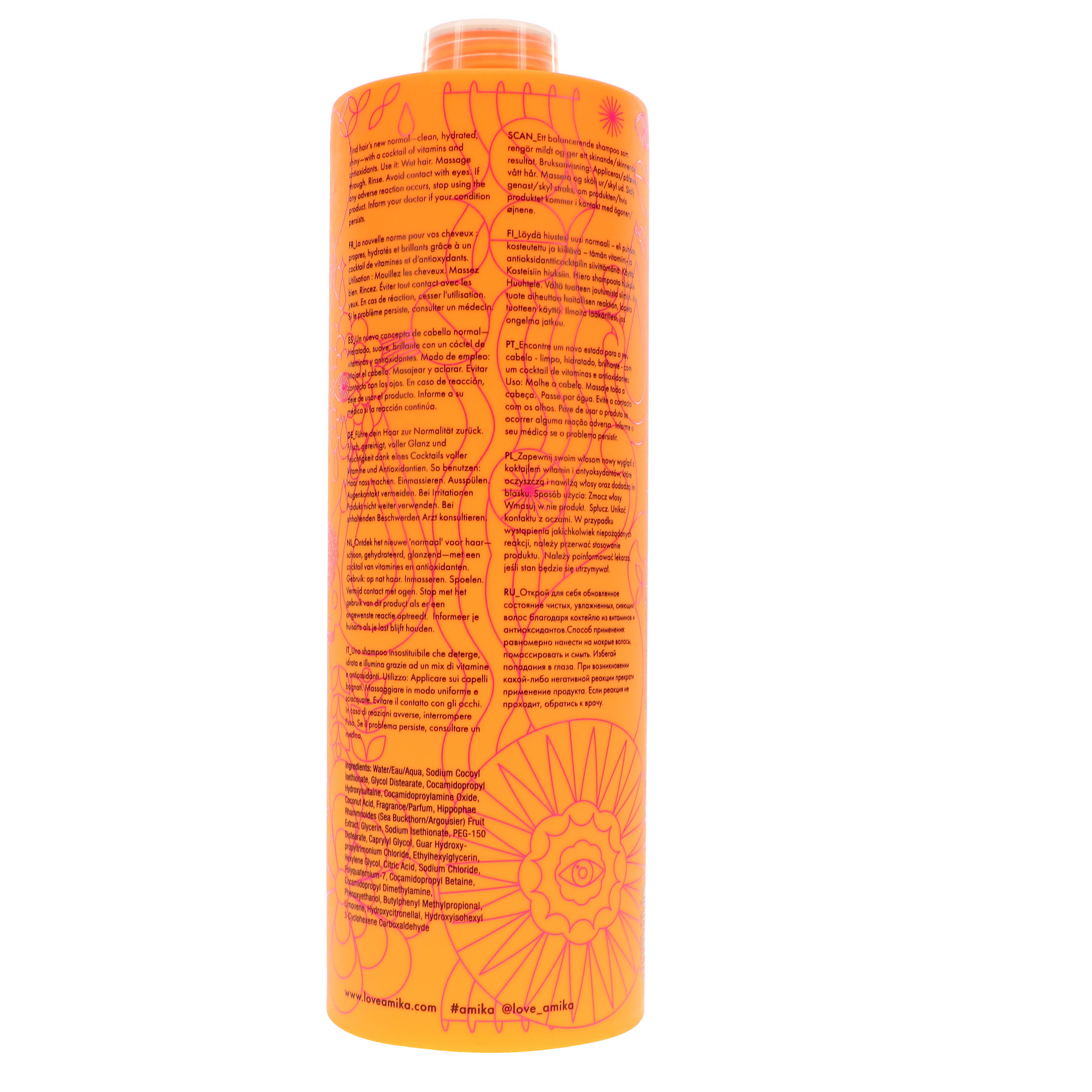 🔥Amika Normcore Signature Shampoo, 33.8 oz CT03s