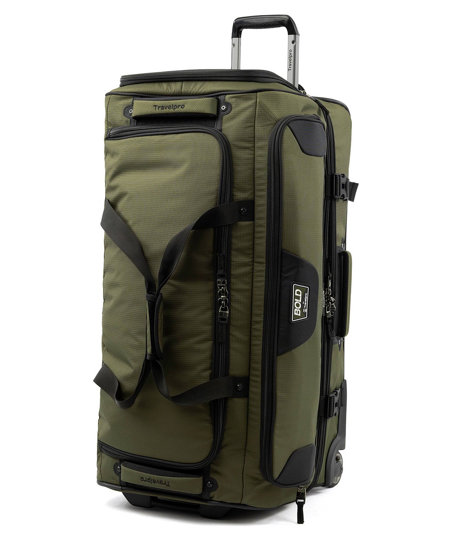 Travelpro Bold 30x22 Drop Bottom Rolling Duffel (Olive/Black) CT03s