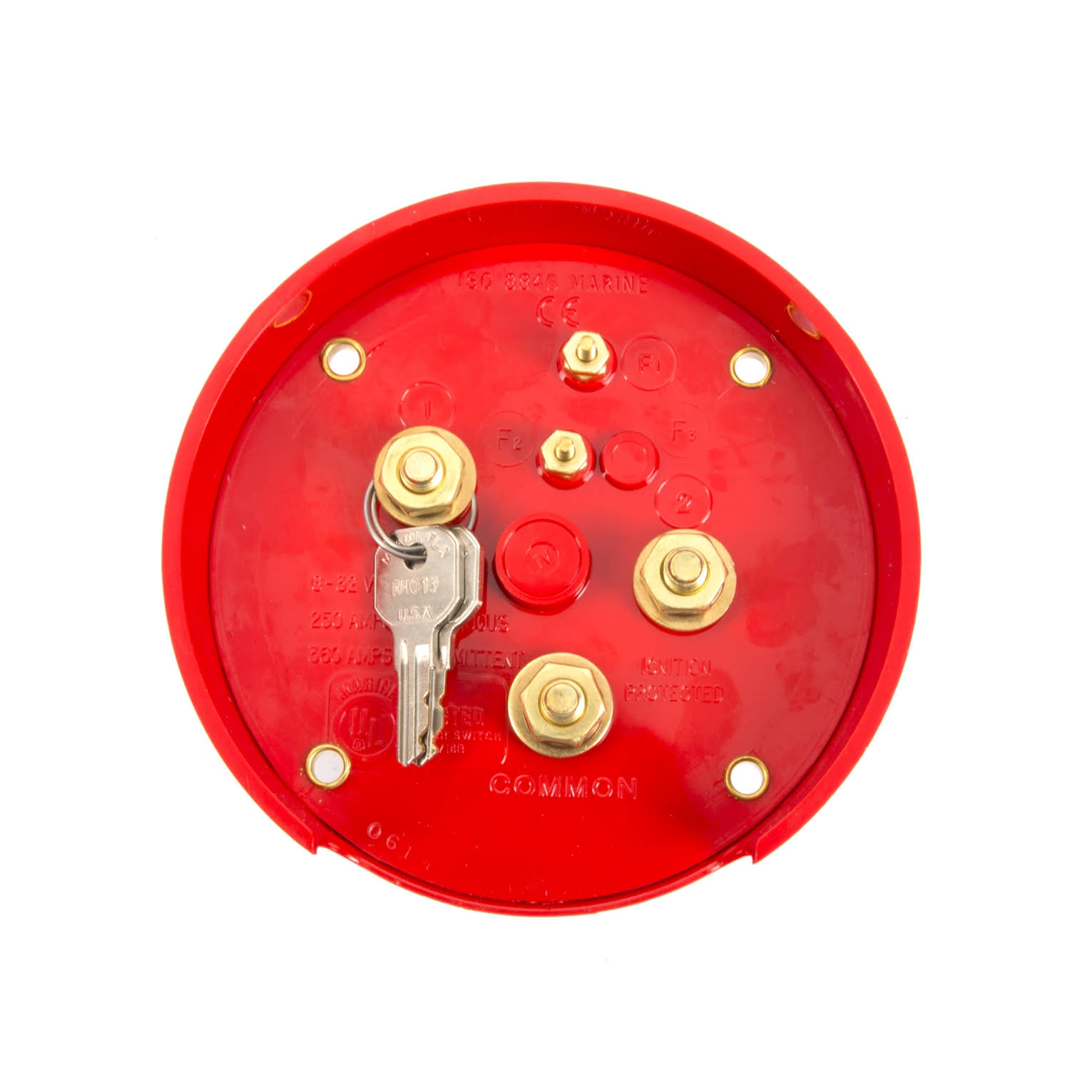 🔥Perko 8504DP Medium Duty Battery Selector Switch w/Alternator Field Disconnect Key Lock CT03s