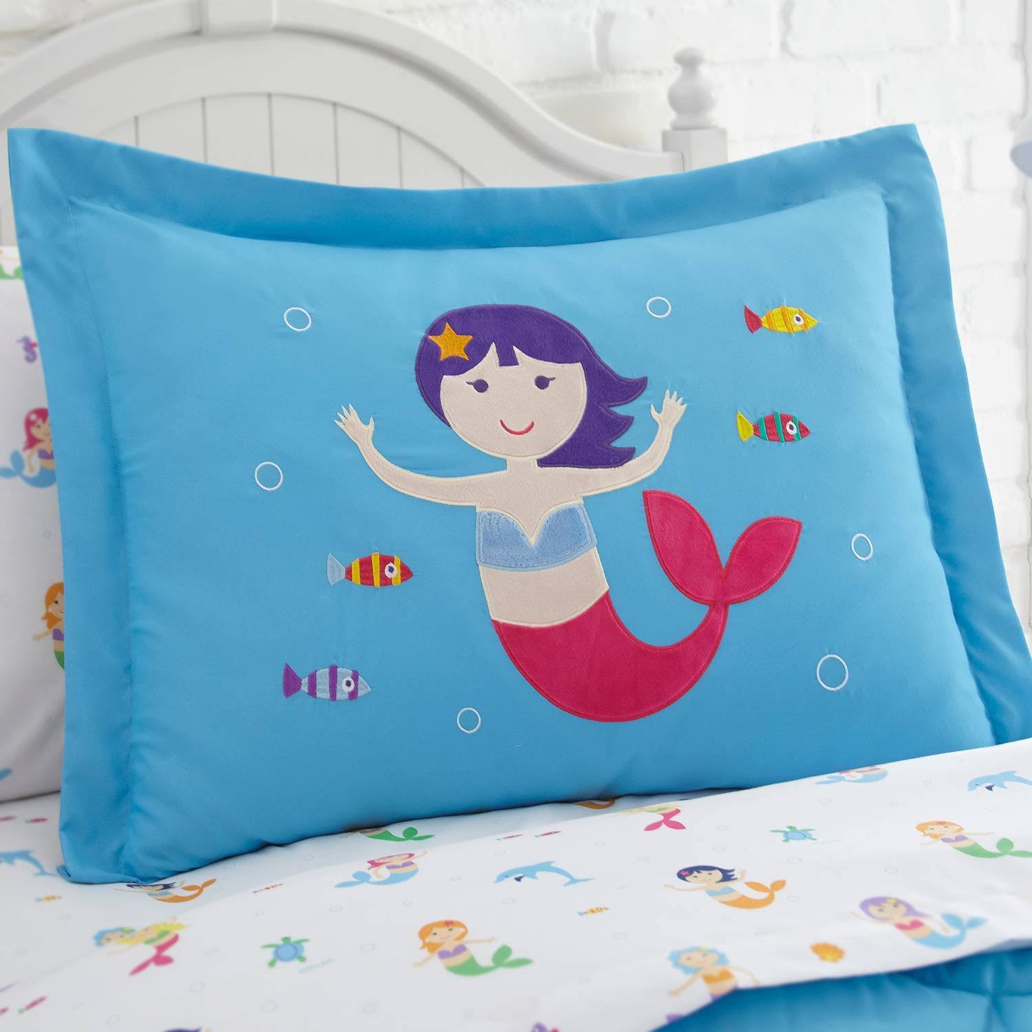 Olive Kids Mermaids 7 Piece Full Bed in A Bag CT03s