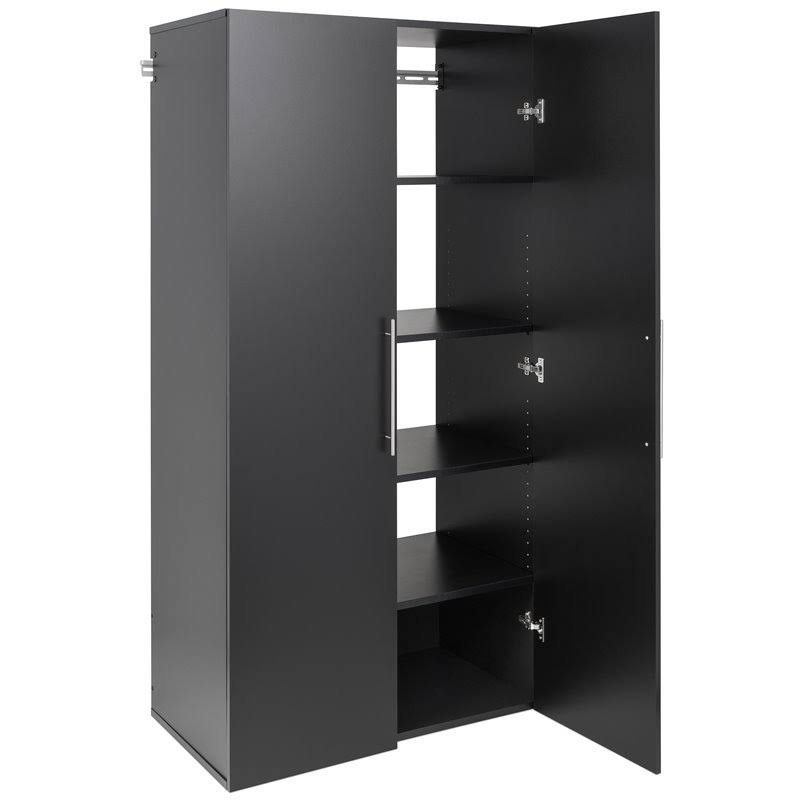 🔥Prepac HangUps 36x22 Large Wooden Garage Storage in Black CT