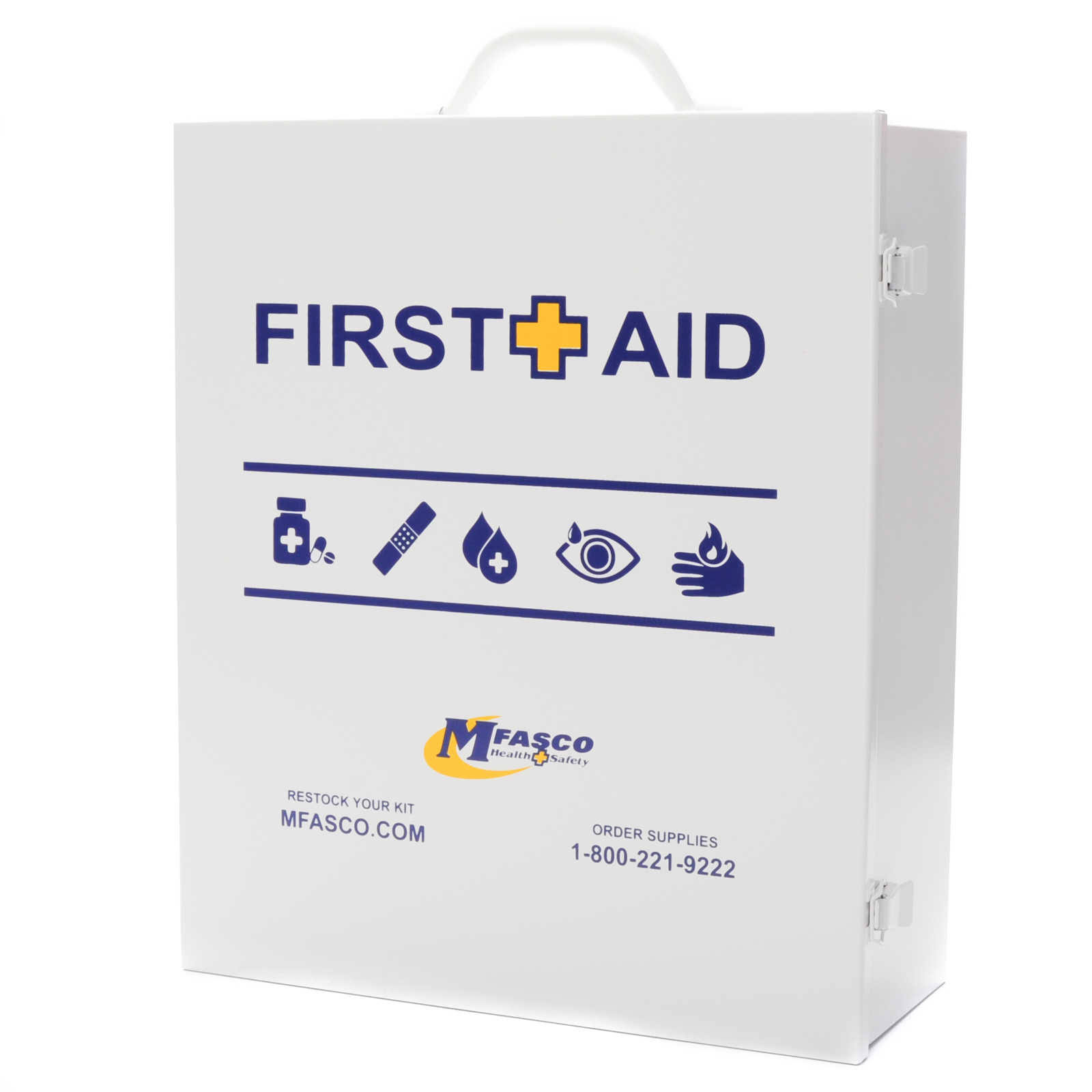 Mfasco OSHA Approved First Aid Kit Complete 3 Shelf Size CT03s
