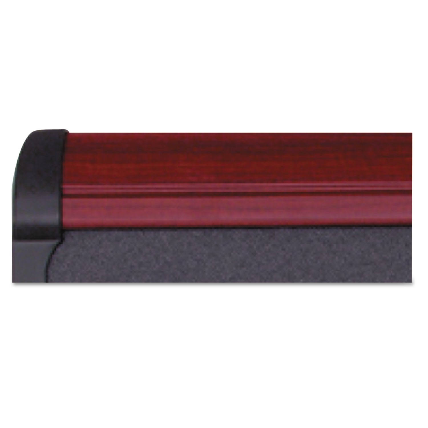 🔥Quartet Prestige Plus Fabric Bulletin Board, Mahogany Frame, 4&H x 6&W (MB547M) CT03s