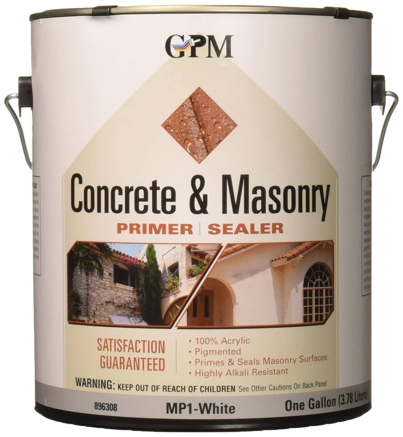 🔥True Value MP1GAL Exterior Latex Masonry Primer/Sealer, 1Gallon CT