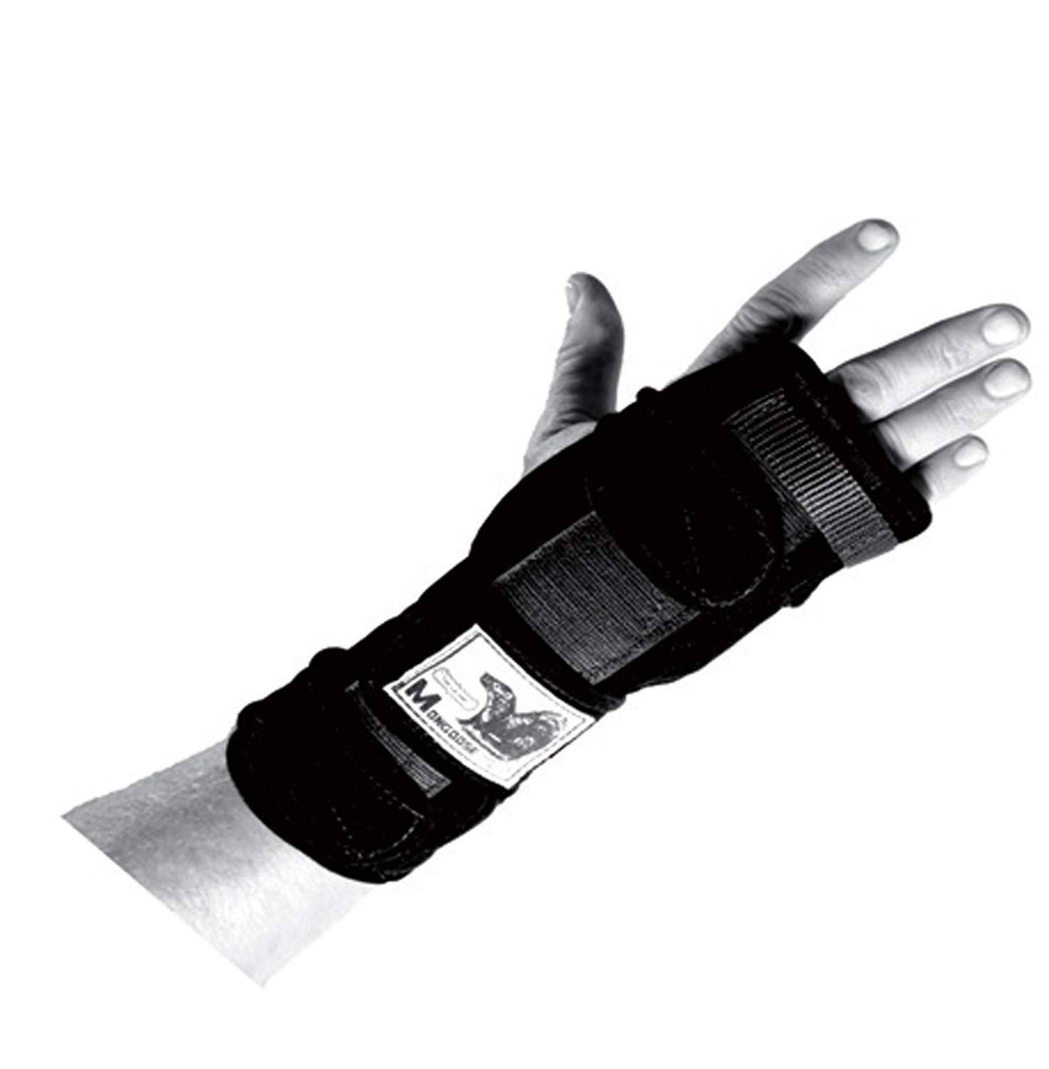 Mongoose Optimum Bowling Wrist Support Right Hand Large Black CT03s