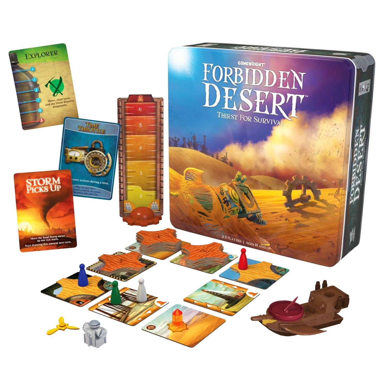 🔥Gamewright Forbidden Desert Board Game - CT-03-s