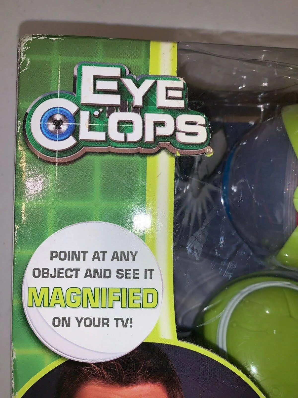 🔥Jakks Pacific 2008 Eyeclops Series PlugIn TV Microscope with Bionic