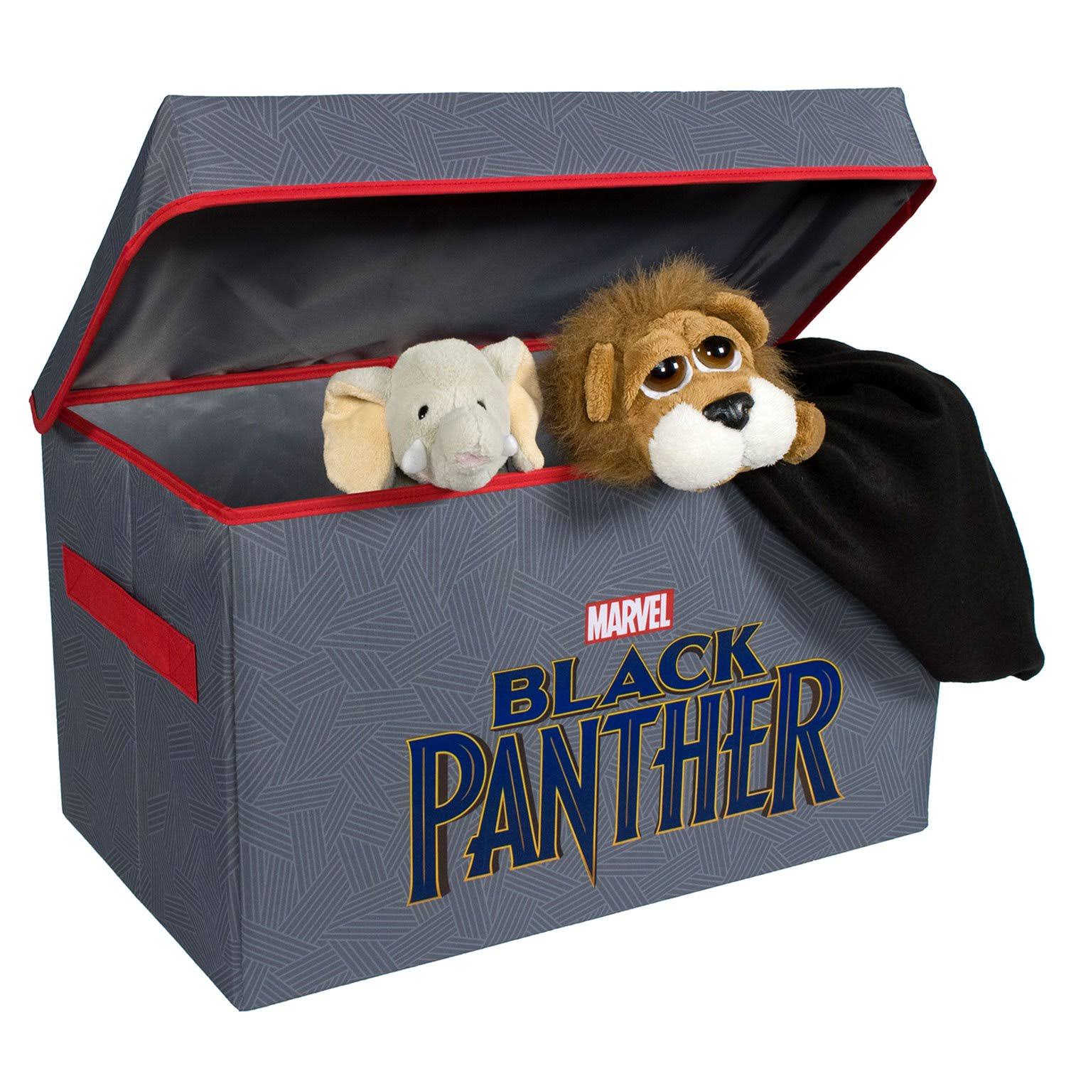 🔥Black Panther Collapsible Kids Toy Storage Chest by Marvel FlipTop