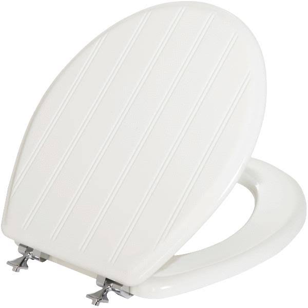 🔥Mayfair Cottage Toilet Seat, Round, White CT03s