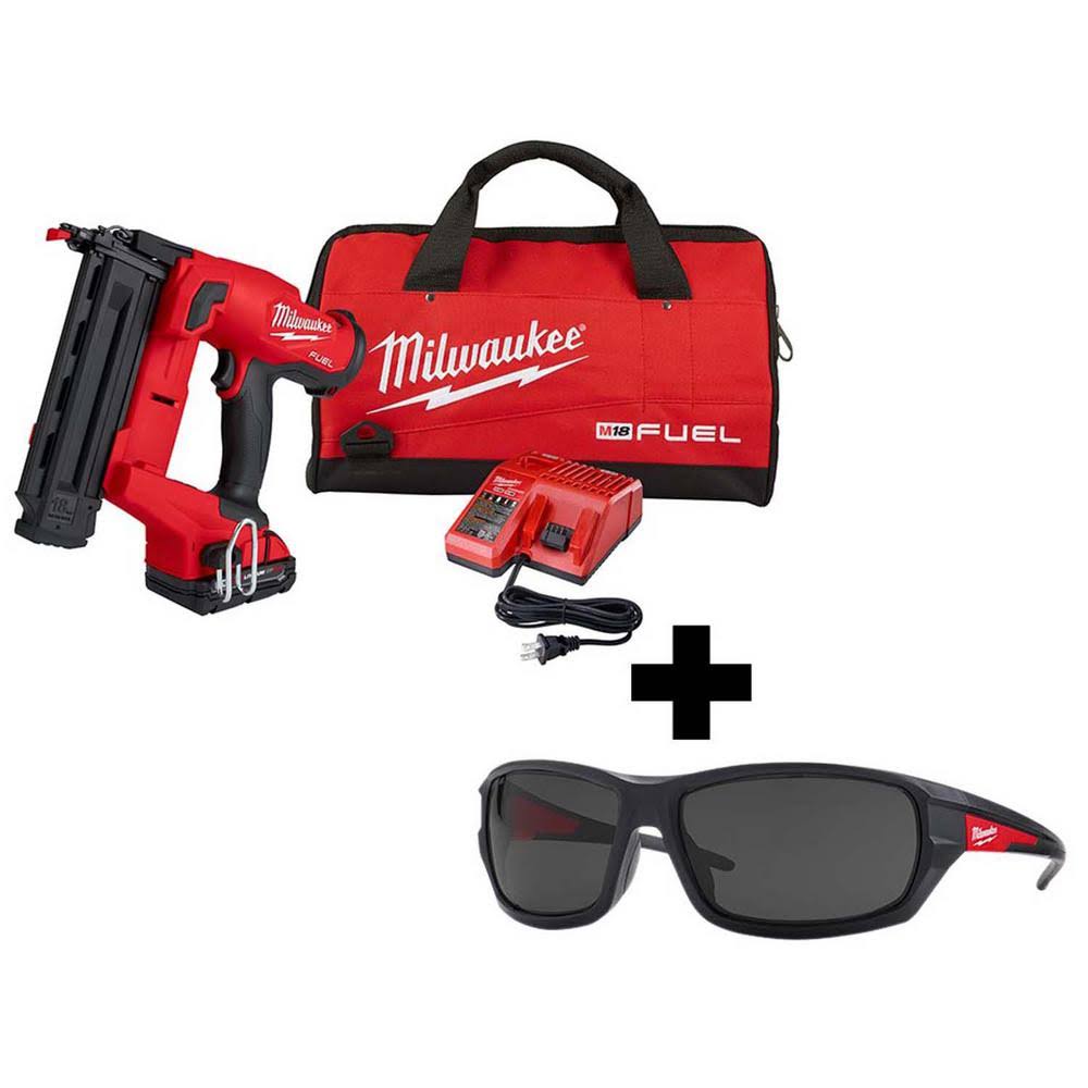 Milwaukee M18 Fuel 18-Volt 18-Gauge Lithium-Ion Brushless Cordless Gen ...