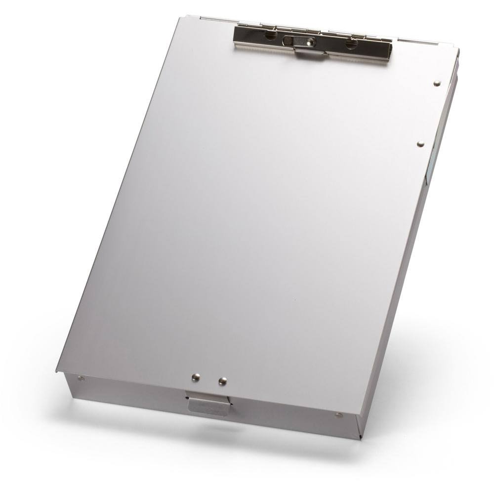 OIC 83201 Aluminum Storage Clipboard w/Calculator CT03s