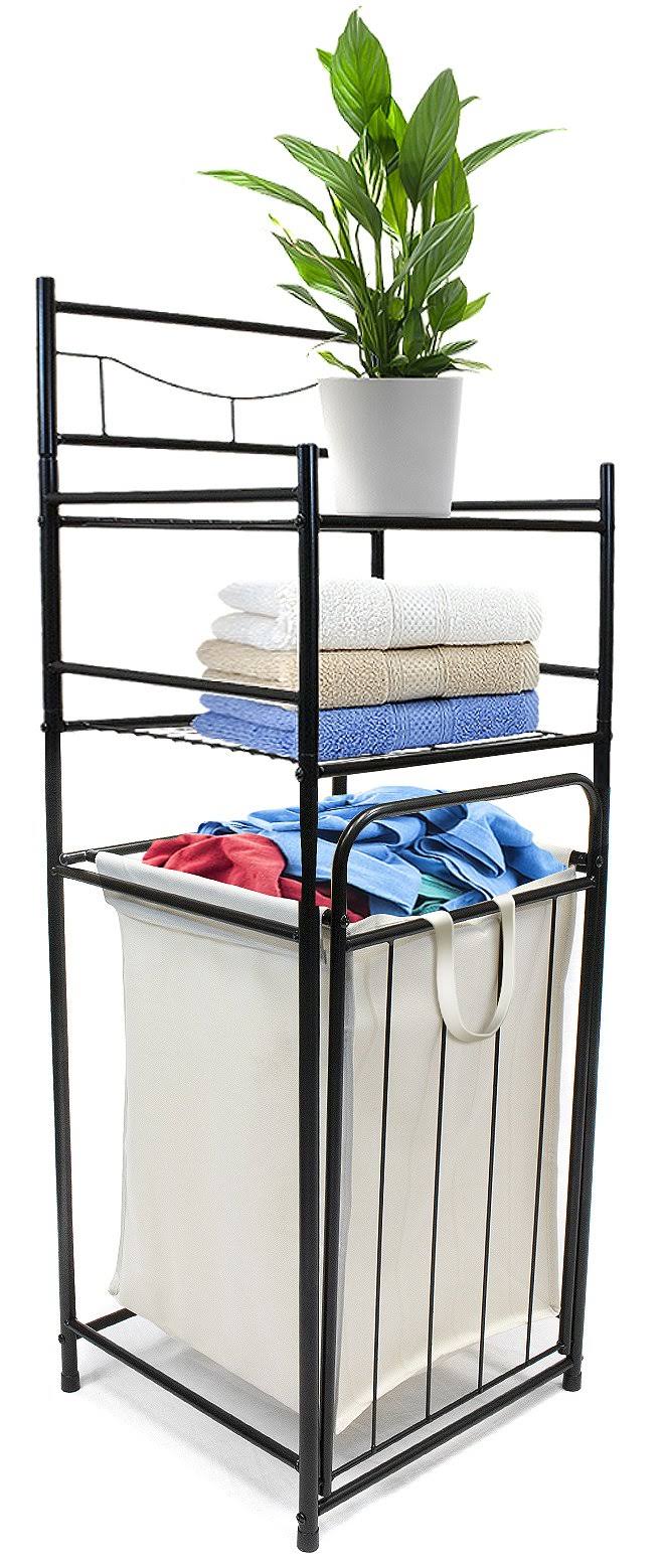🔥Sorbus Bathroom Tower HamperFeatures Tilt Laundry Hamper&2Tier