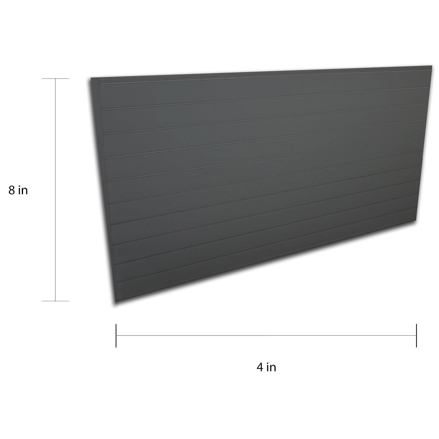 🔥Proslat 8 ft. x 4 ft. PVC Slatwall Charcoal CT03s
