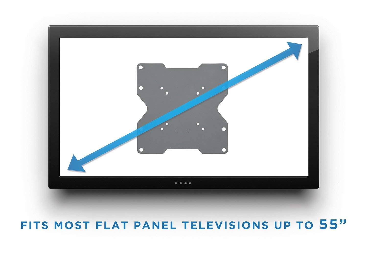  mount it height adjustable tv wall mount bracket with counterbalance