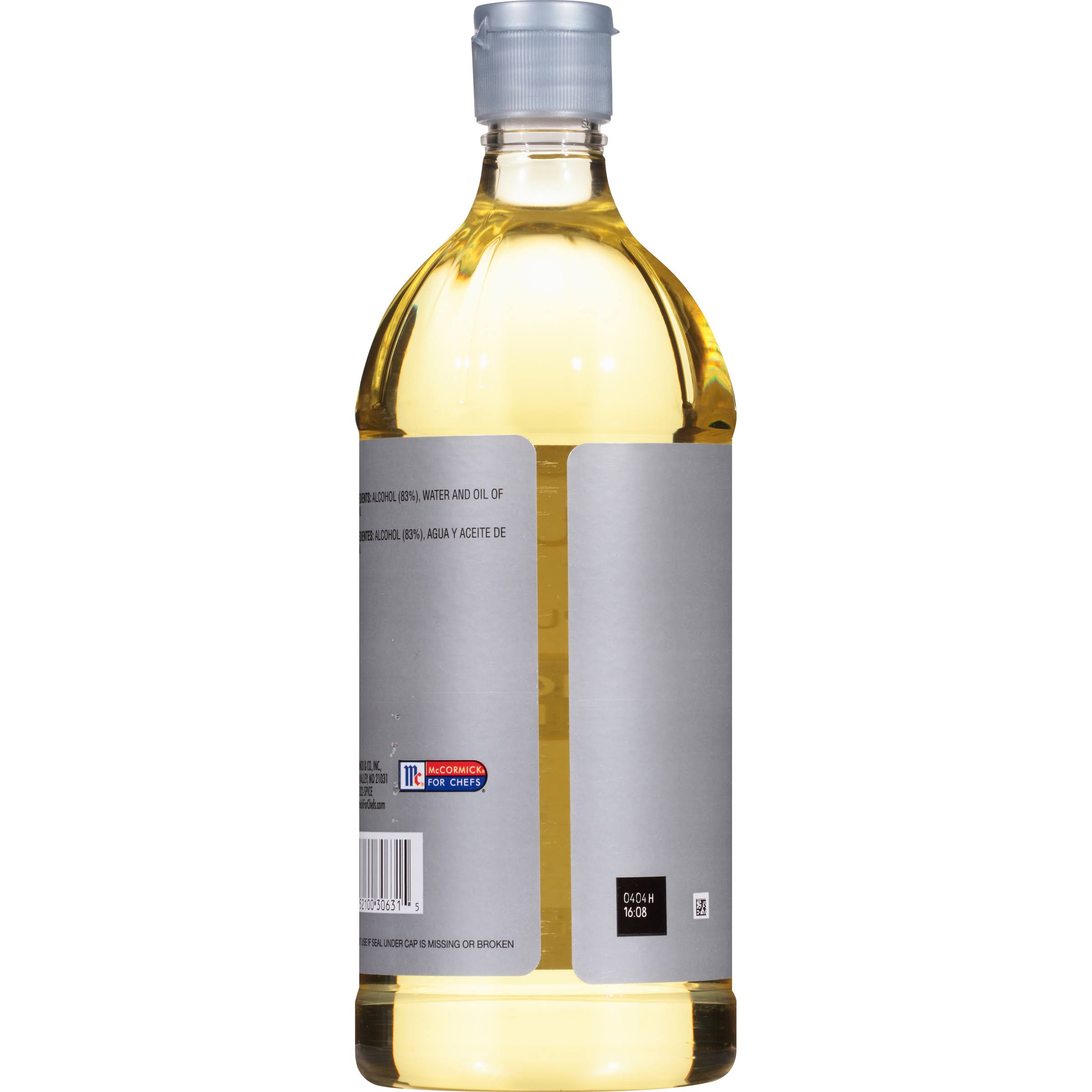 McCormick Culinary Pure Lemon Extract, 32 Fl Oz CT03s