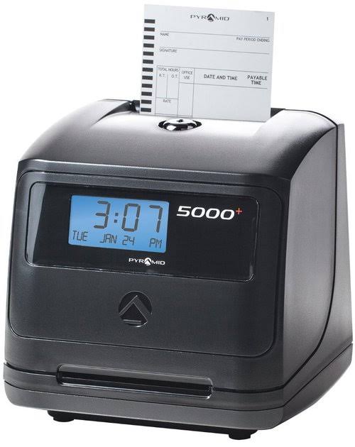 🔥Pyramid Auto Totaling Time Clock 5000 - CT-03-s