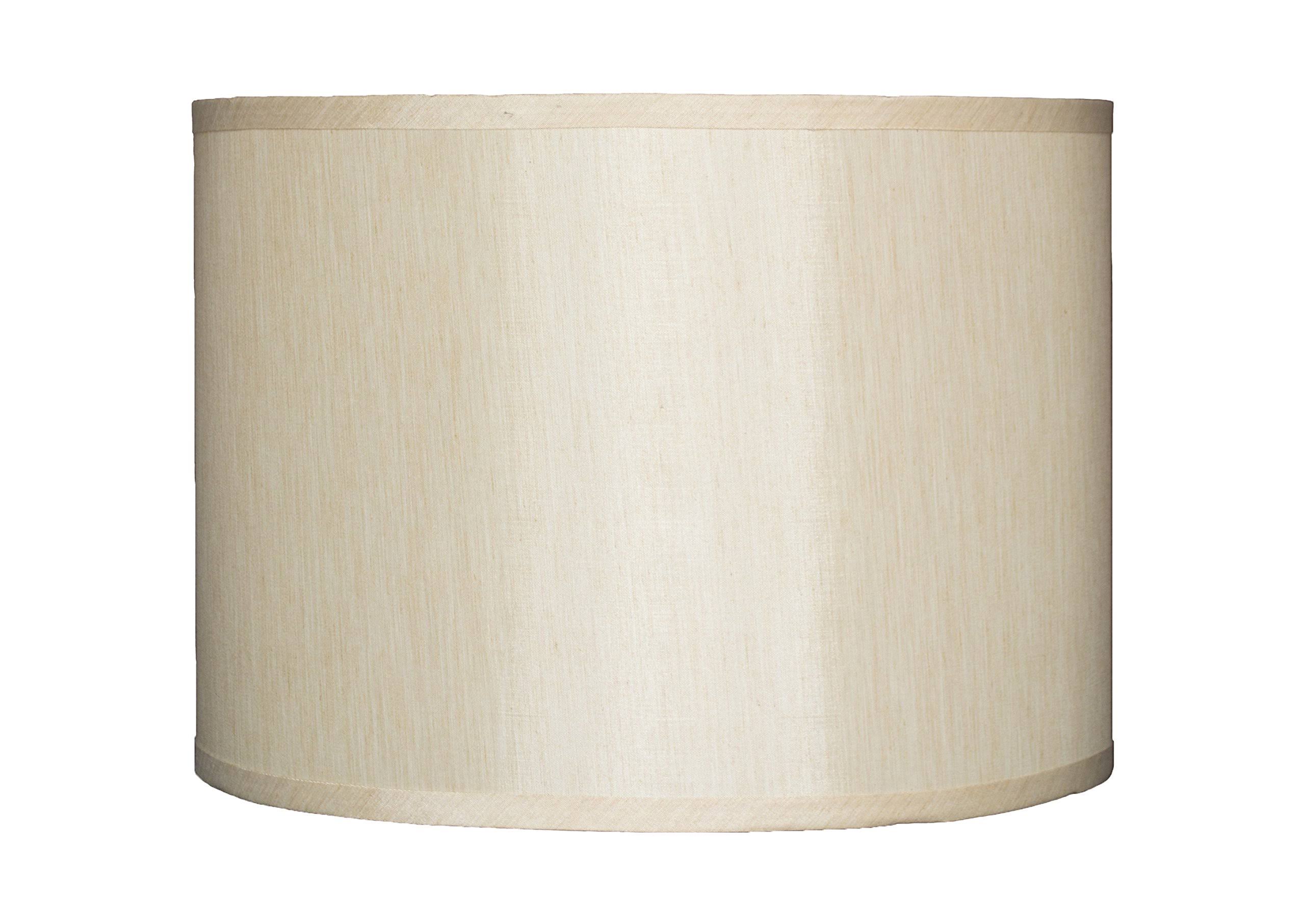 🔥Urbanest Classic 14'' Faux Silk Drum Lamp Shade; Cream - CT-03-s