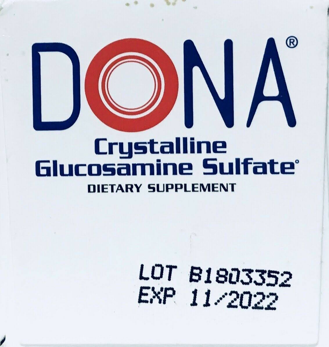 Mylan Dona Crystalline Glucosamine Sulfate, The Original, 750 mg