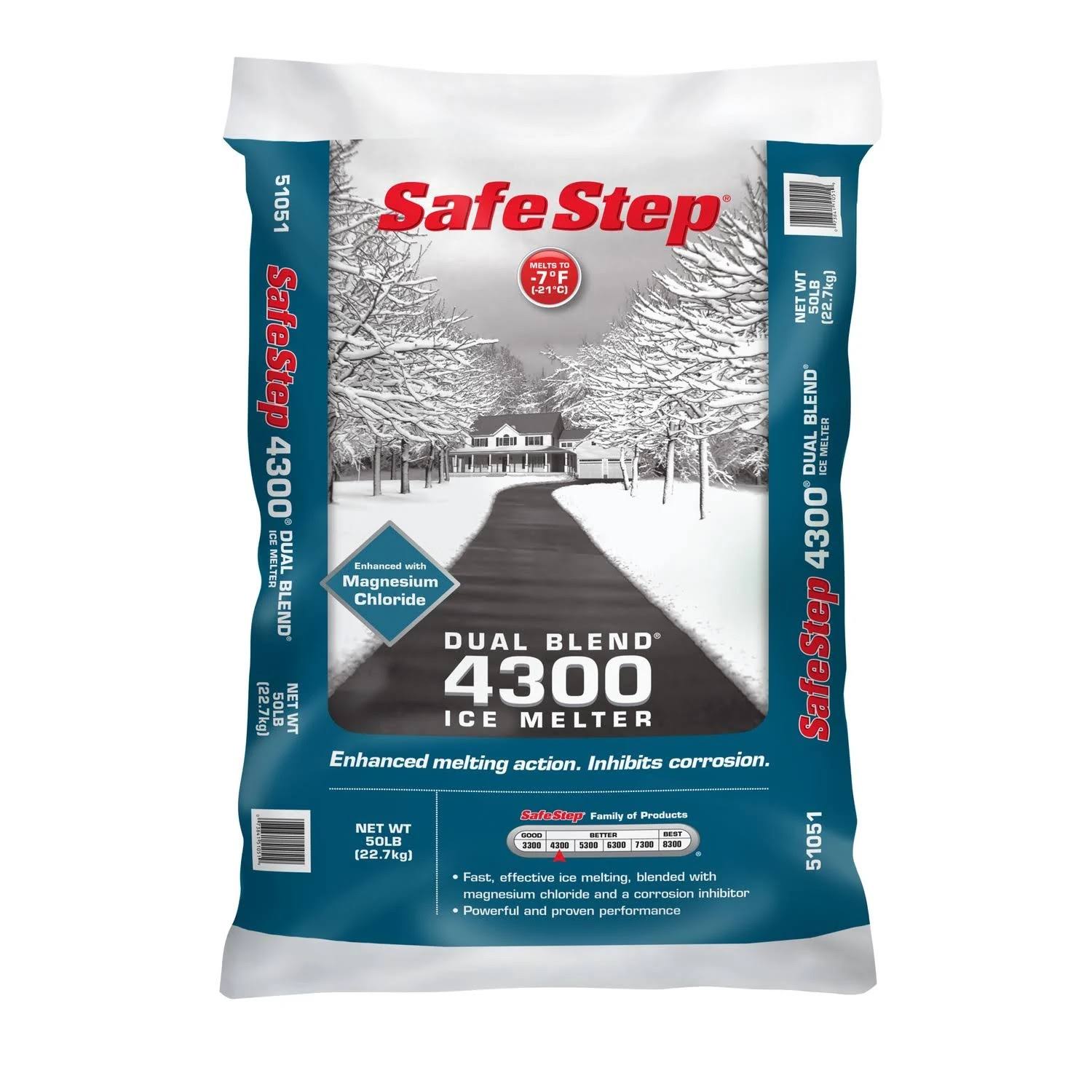 🔥Safe Step Dual Blend Ice Melter 50 lbs bag CT03s