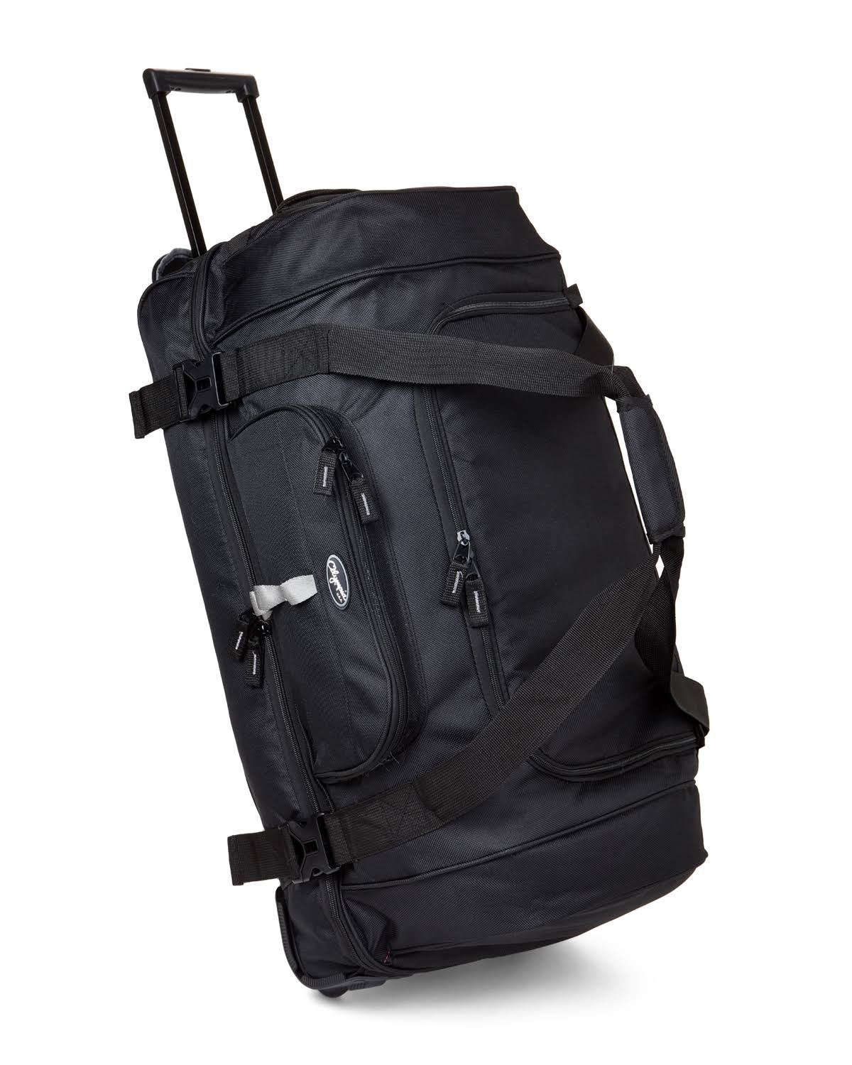 🔥Olympia 30x22 Drop Bottom Rolling Duffel (Black) CT03s