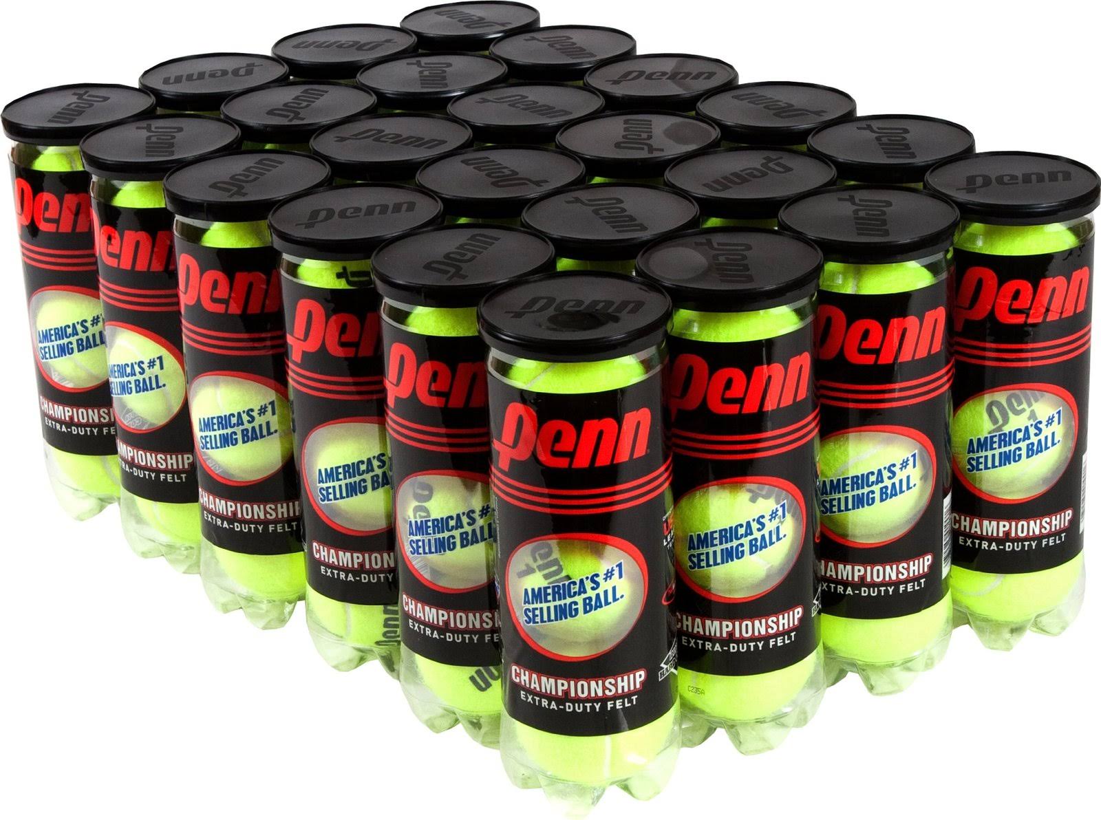 🔥Penn Championship Extra Duty Tennis Balls (24Cans) CT03s