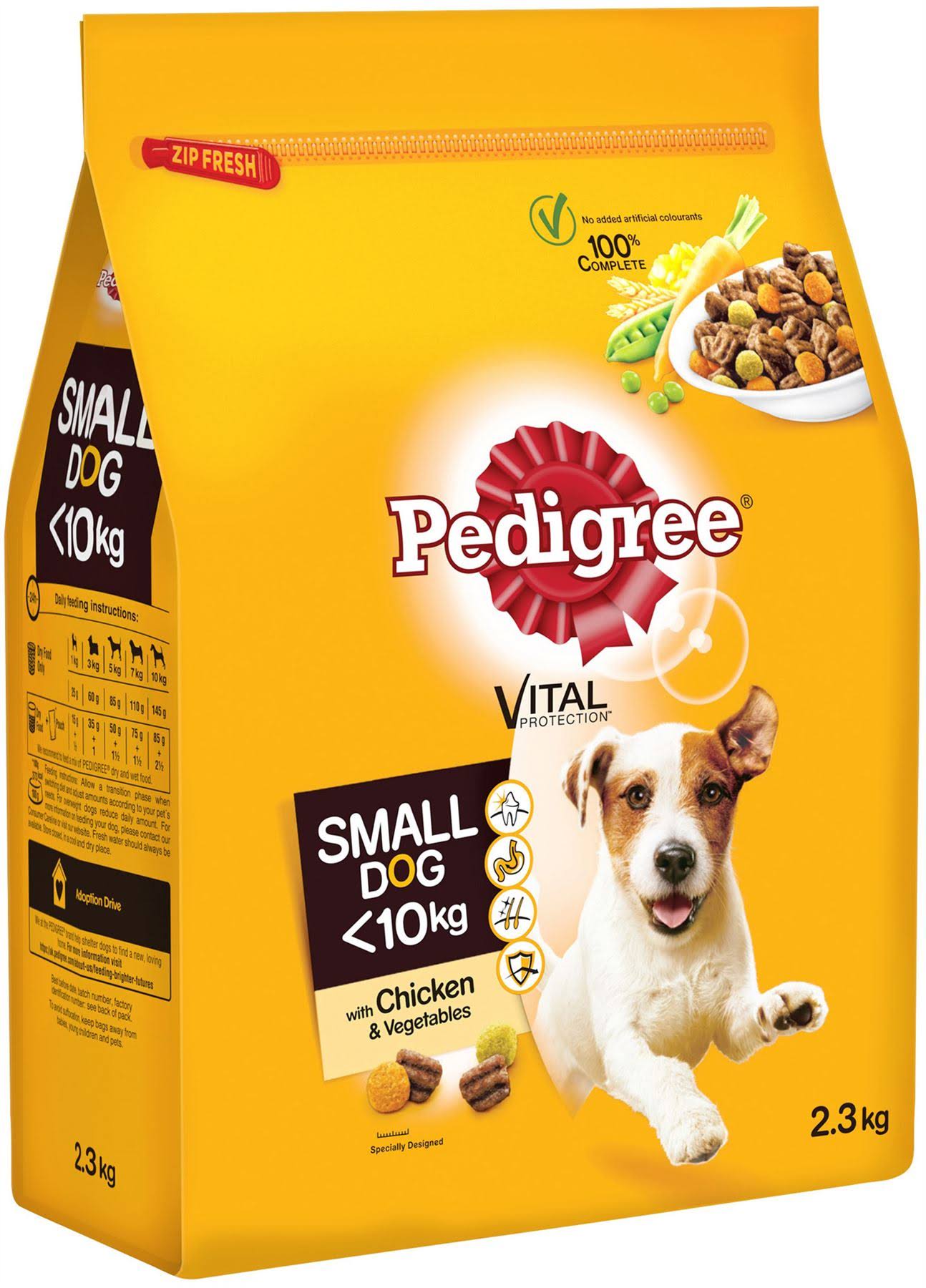 🔥Pedigree Small Dog Dry Food Chicken 2.3kg - CT-03-s