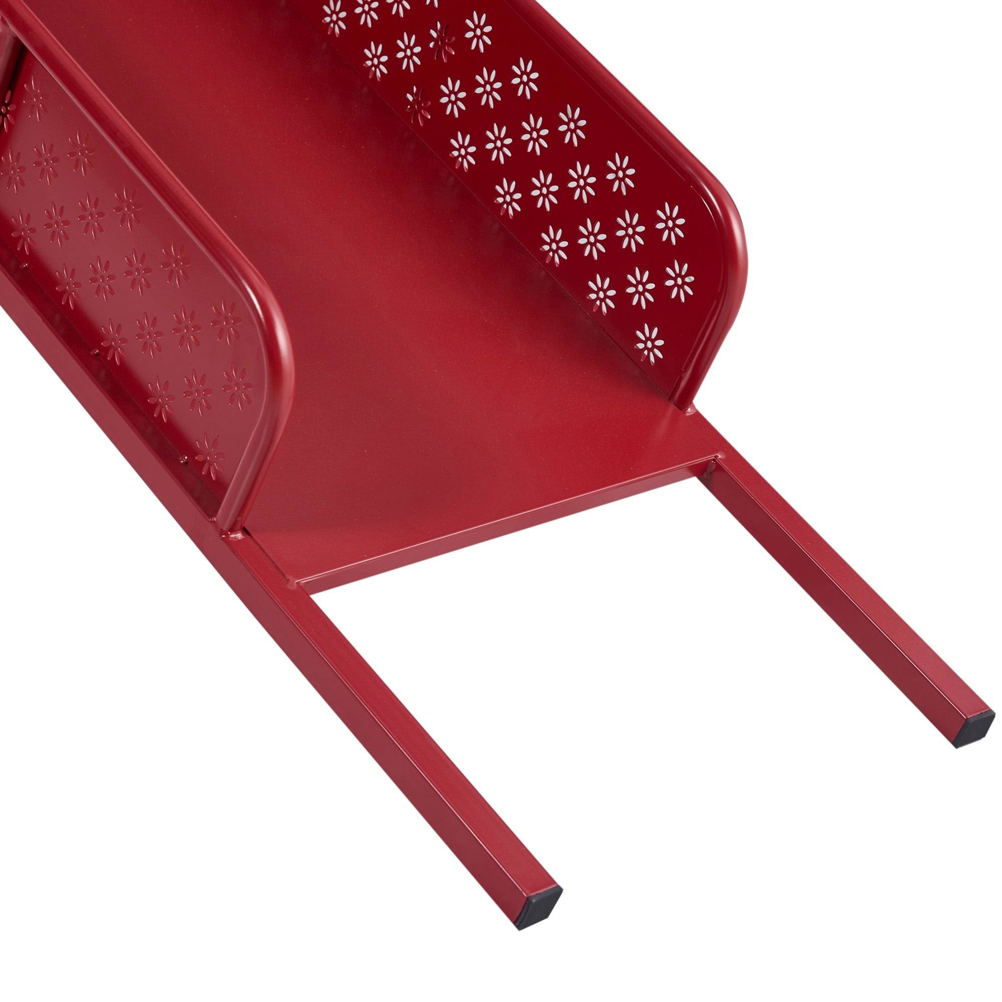 🔥Twin Metal Loft Bed with Slide, Multifunctional Design for Kids