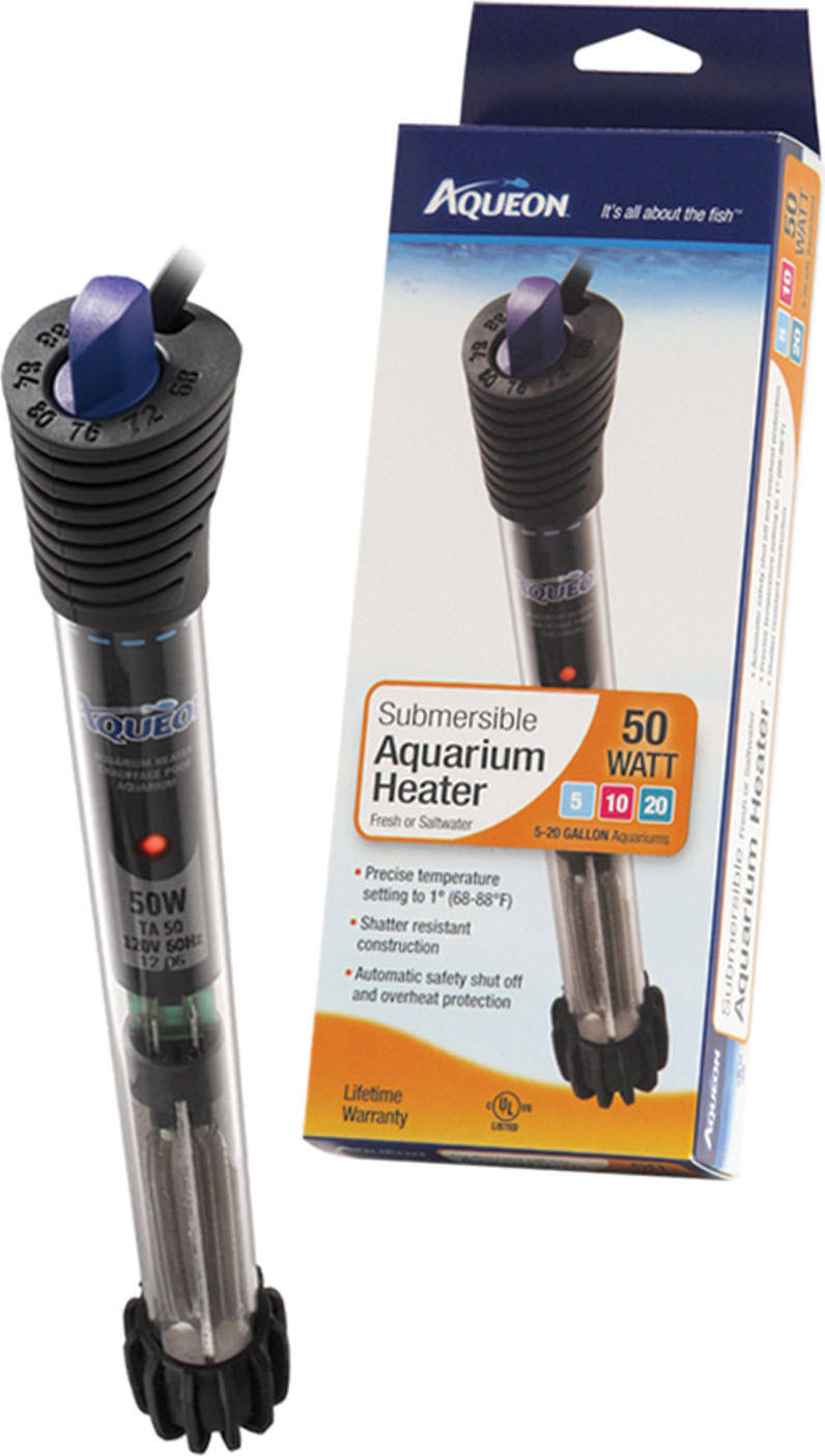 🔥Aqueon Submersible Aquarium Heater, 300 W, 90 gal Capacity CT03s