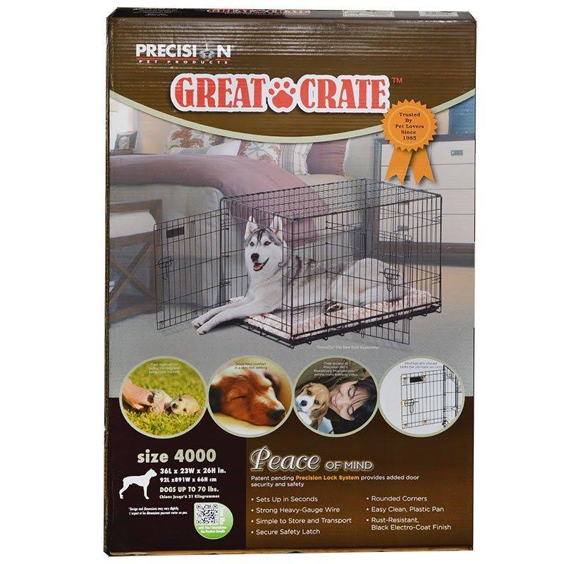 🔥Precision Pet Great Crate 2 Door Dog Crate CT03s