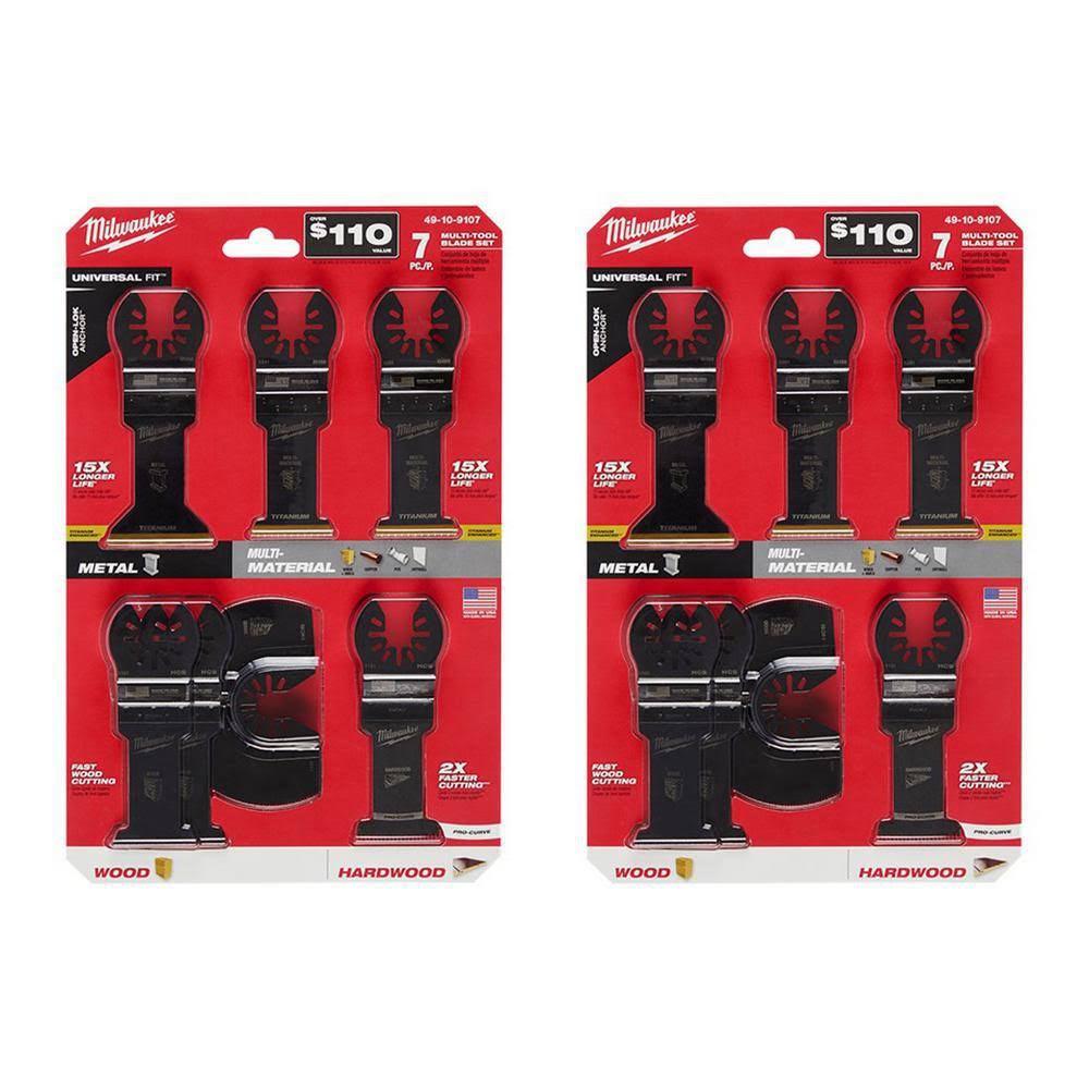 🔥Milwaukee Oscillating MultiTool Blade Kit (14Piece) CT03s