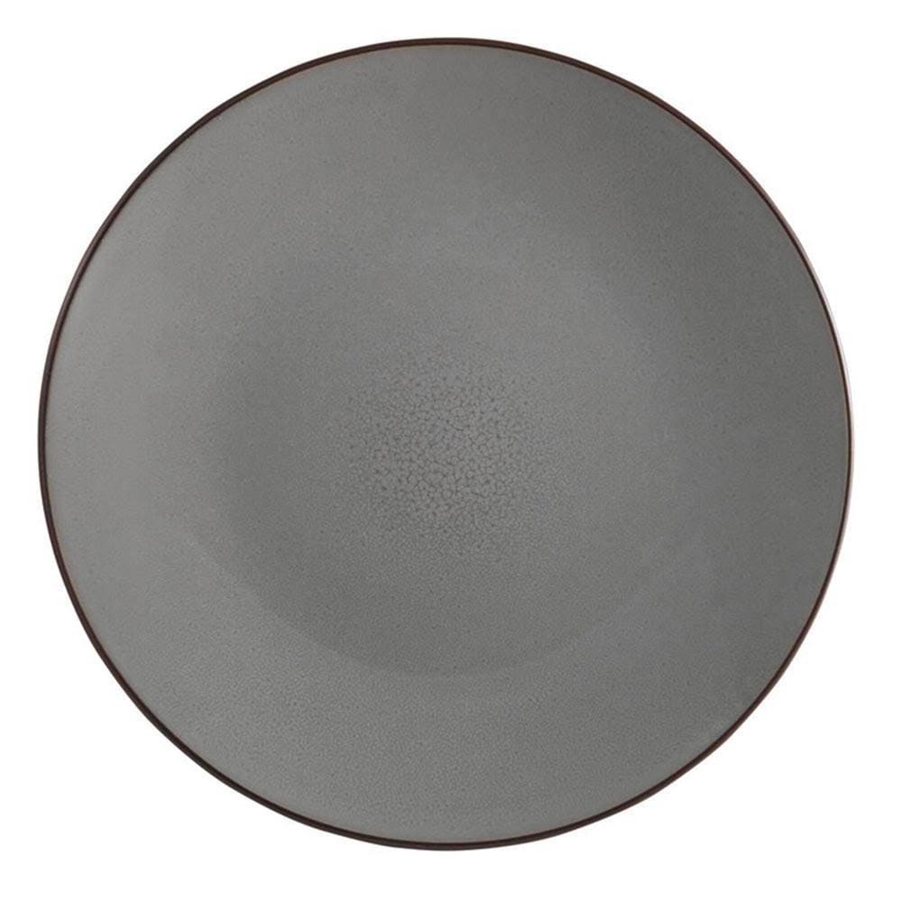 🔥Pfaltzgraff Pierce Gray 16-Piece Dinnerware Set in Grey - CT-03-s
