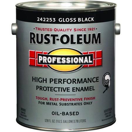 🔥Rust-Oleum 242253 Professional High Performance VOC 100 Gloss Black ...